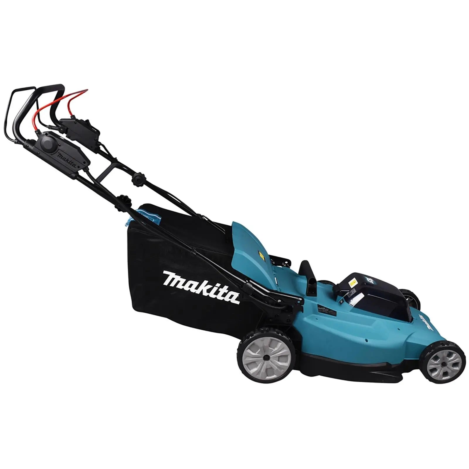 Makita 53cm Lawn Mower Twin 18V LXT Li-ion Cordless Garden Grass Outdoor Bare Unit Body Only DLM539Z  White Rose Tools