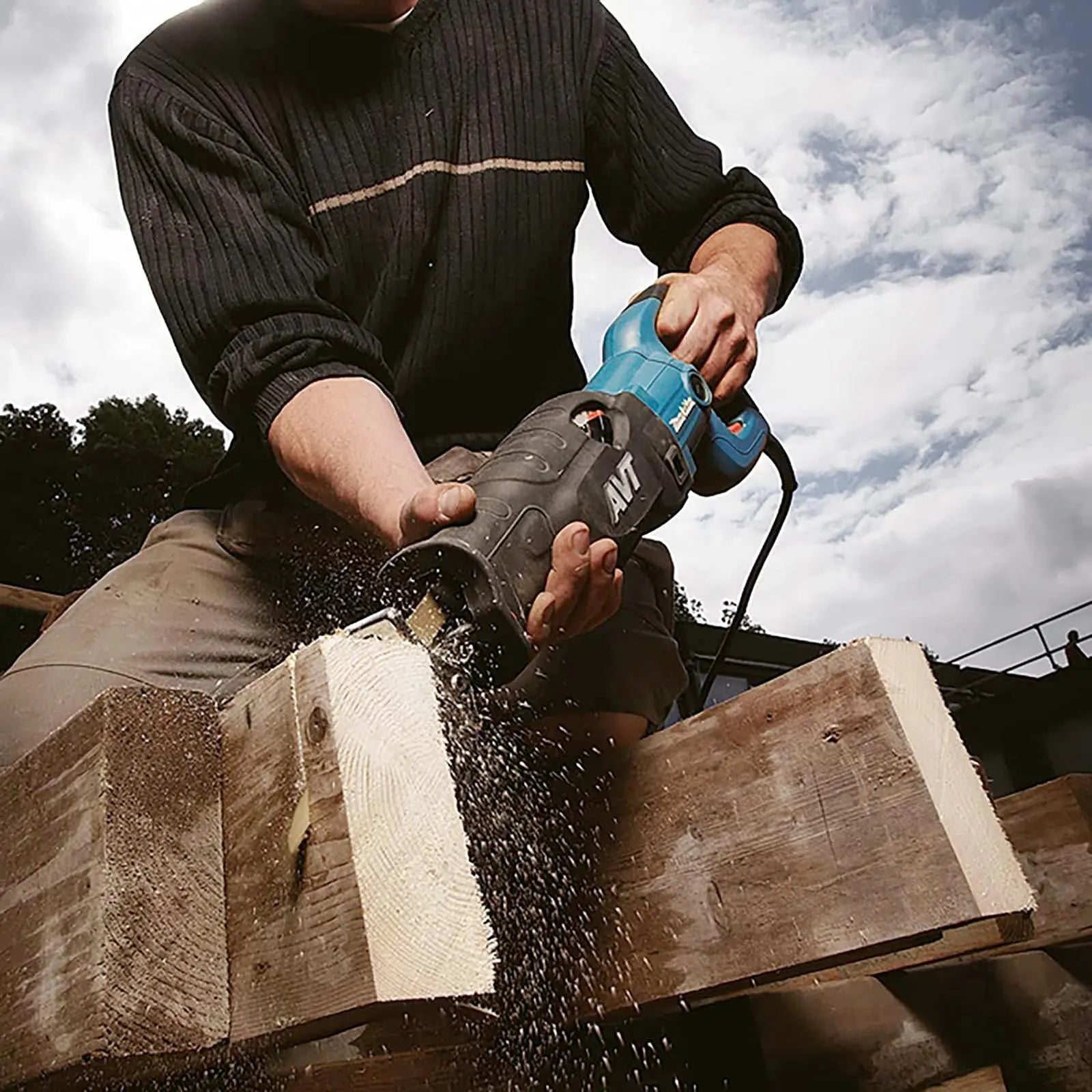 Makita AVT Reciprocating Saw 1510W JR3070CT 110V  White Rose Tools