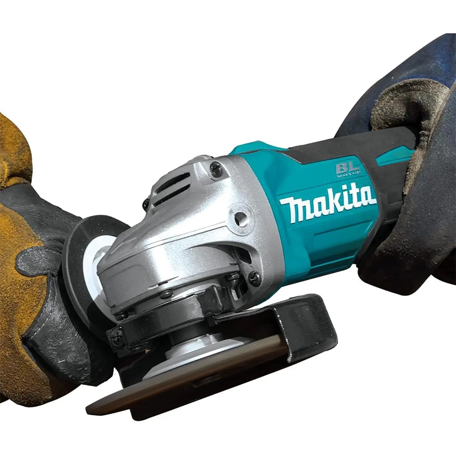 Makita Angle Grinder 125mm 18V Li-ion Brushless Cordless Body Only DGA504Z  White Rose Tools