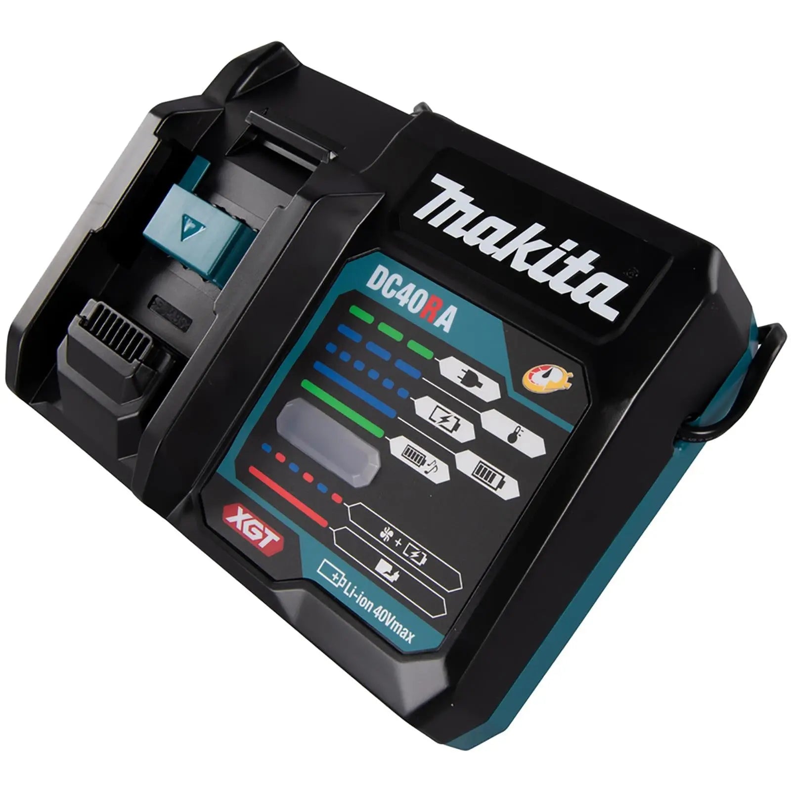 Makita Battery Charger Rapid 40V Max XGT Li-ion DC40RA White Rose Tools