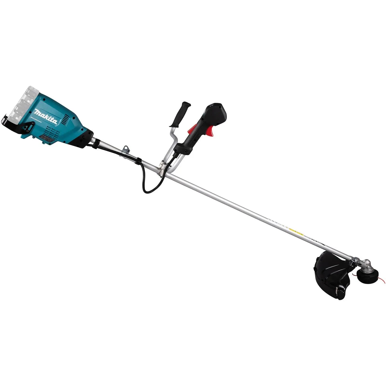Makita Brush Cutter 2 x 18V LXT Brushless Cordless Garden Lawn Strimming Bare Unit Body Only DUR369AZ  White Rose Tools