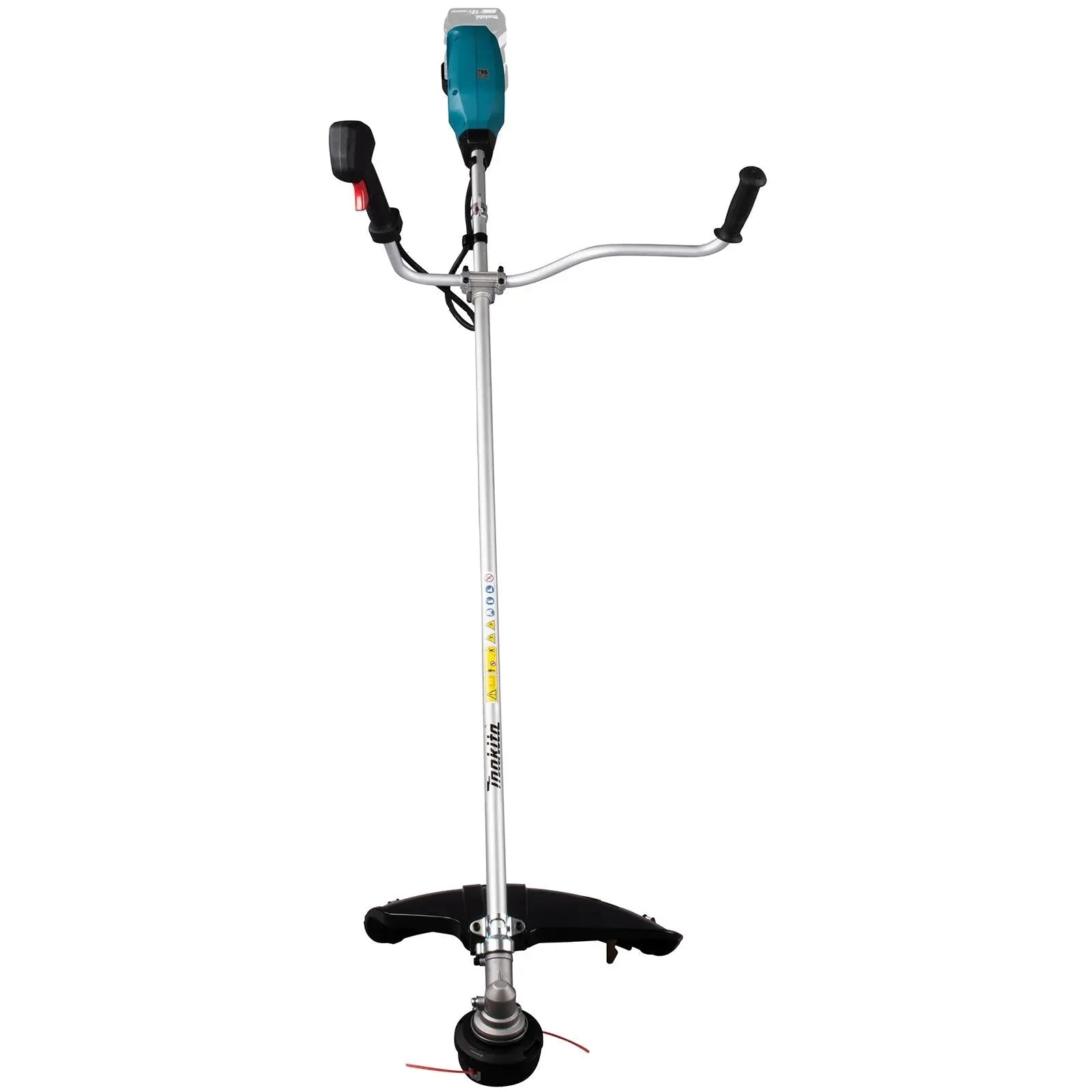 Makita Brush Cutter 2 x 18V LXT Brushless Cordless Garden Lawn Strimming Bare Unit Body Only DUR369AZ  White Rose Tools