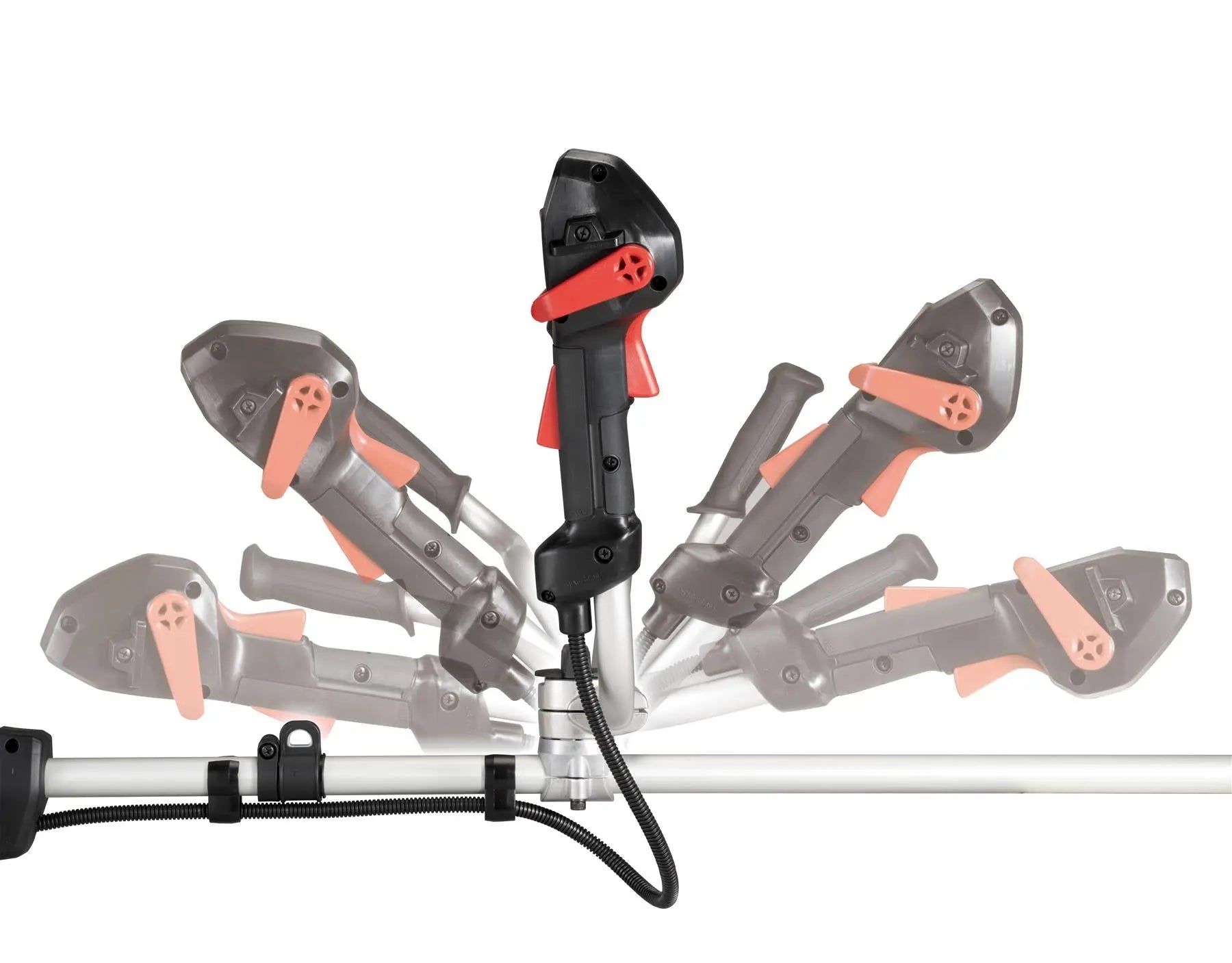 Makita Brush Cutter Kit 40V XGT Li-ion Brushless Cordless Garden Lawn Strimmer Strimming 2 x 5Ah Battery and Rapid Charger UR013GT206  White Rose Tools