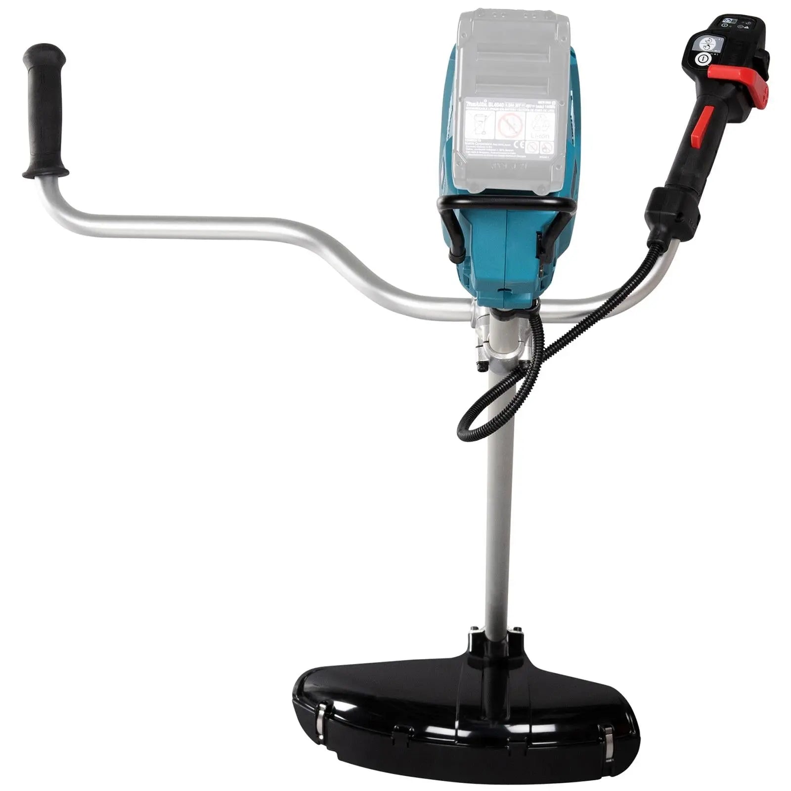 Makita Brush Cutter Kit 40V XGT Li-ion Brushless Cordless Garden Lawn Strimmer Strimming 2 x 5Ah Battery and Rapid Charger UR013GT206  White Rose Tools