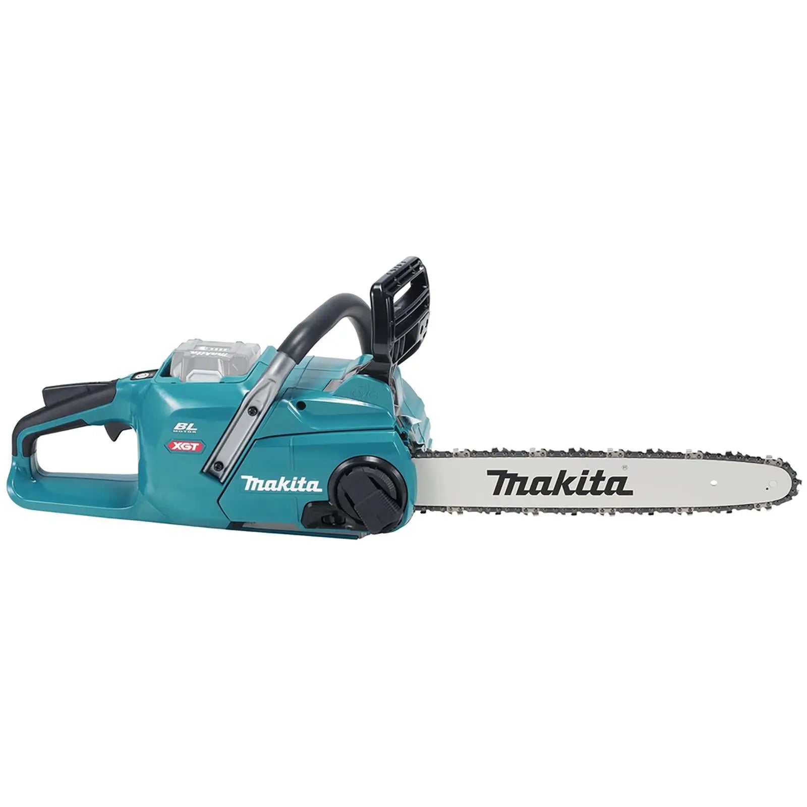 Makita Chainsaw 40cm Heavy Duty 16" 40V XGT Brushless Cordless Garden Tree Cutting Pruning Bare Unit Body Only UC016GZ White Rose Tools