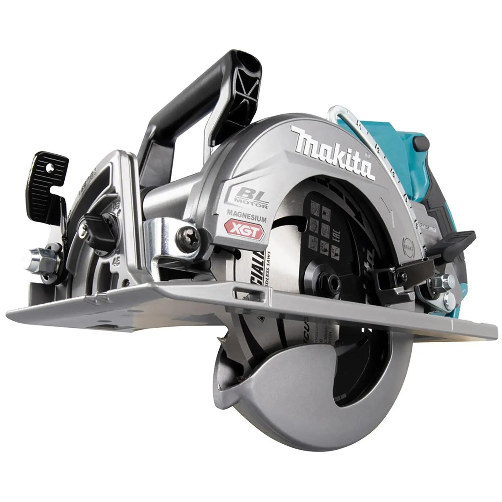 Makita Circular Saw 185mm XGT 40V Max Cordless Brushless Body Only RS001GZ  White Rose Tools