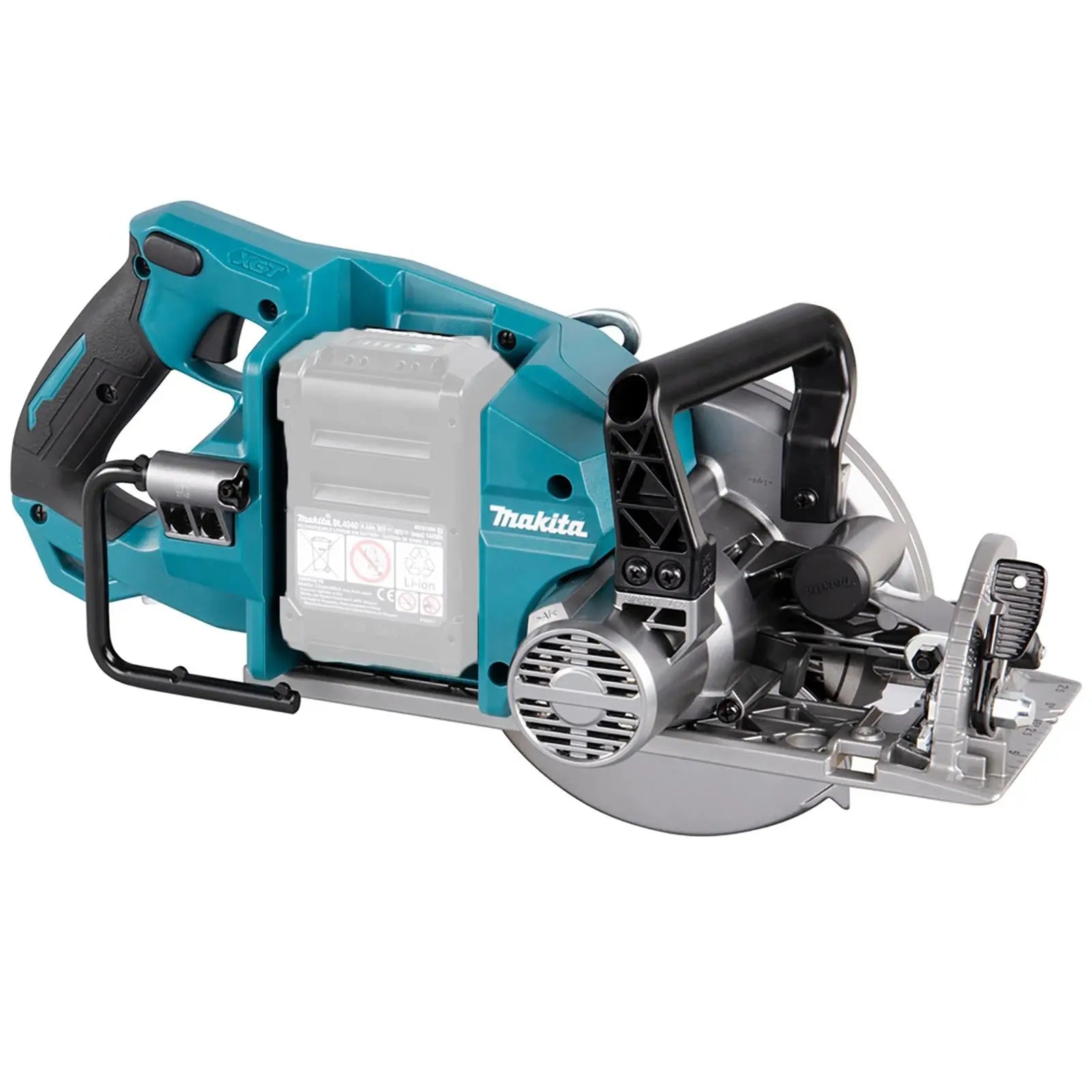 Makita Circular Saw 185mm XGT 40V Max Cordless Brushless Body Only RS001GZ  White Rose Tools