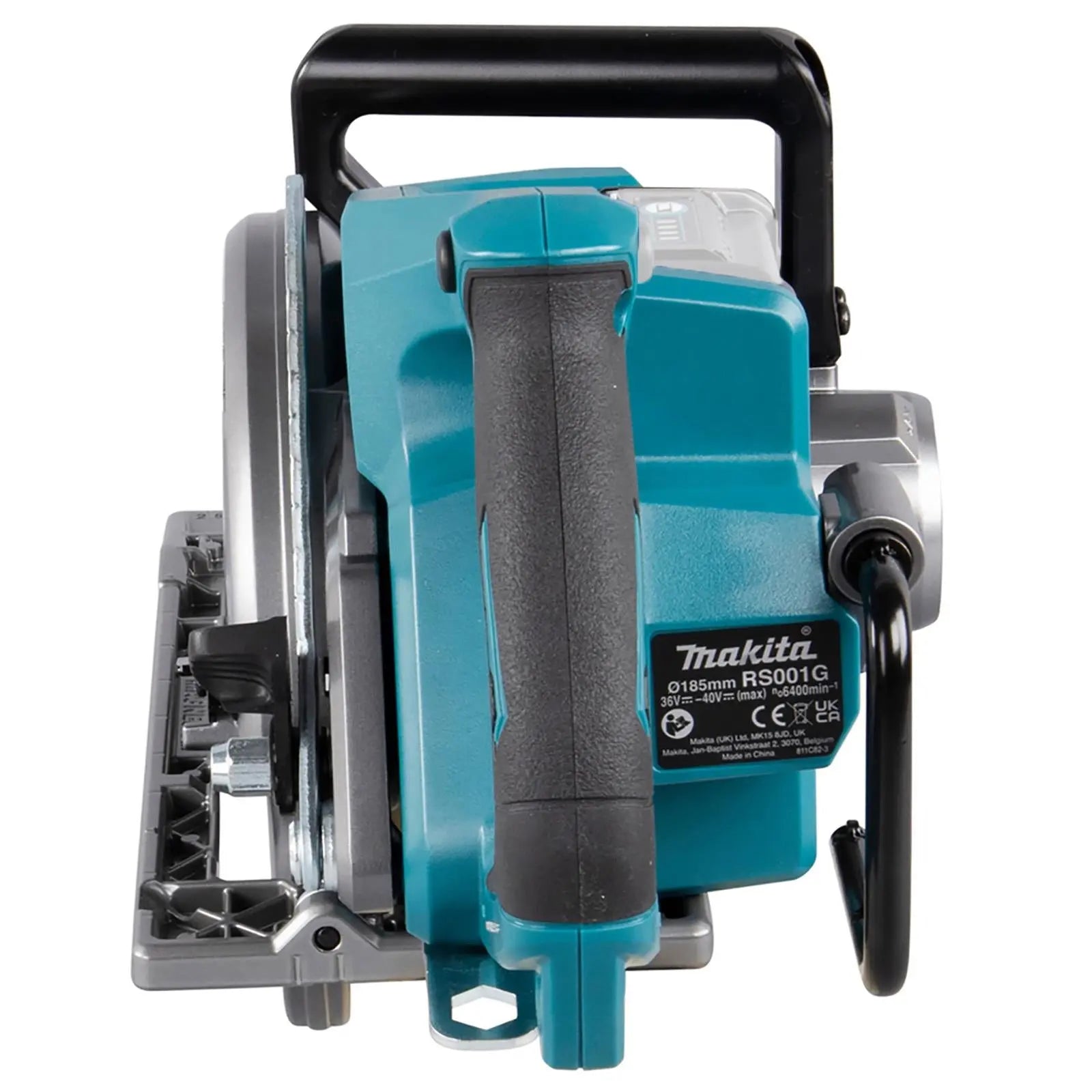 Makita Circular Saw 185mm XGT 40V Max Cordless Brushless Body Only RS001GZ  White Rose Tools