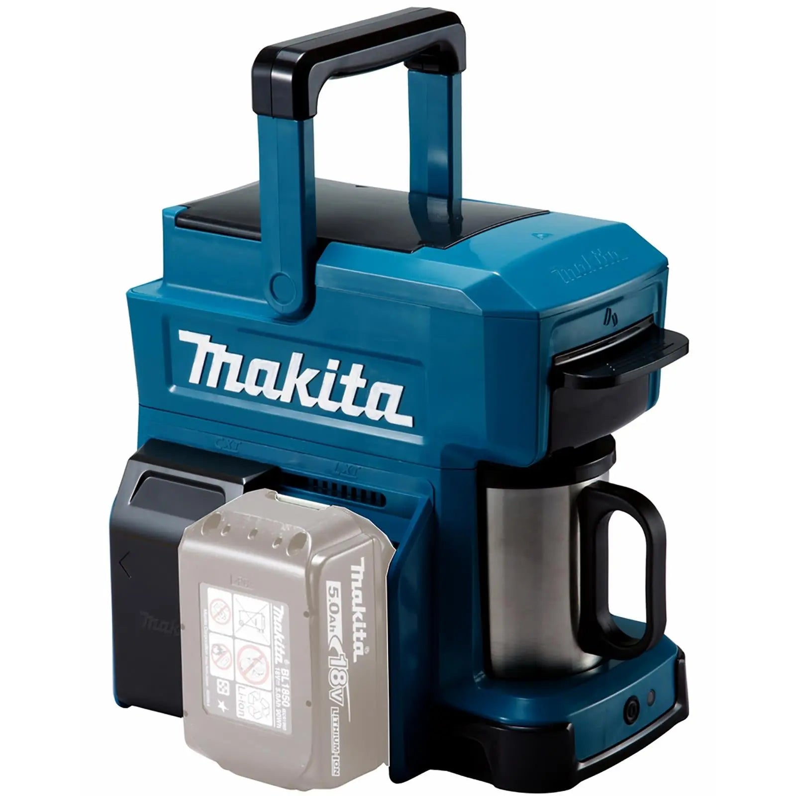 Makita Coffee Maker Machine Job Site Work Cordless 12V CXT 18V LXT DCM501Z Body Only White Rose Tools