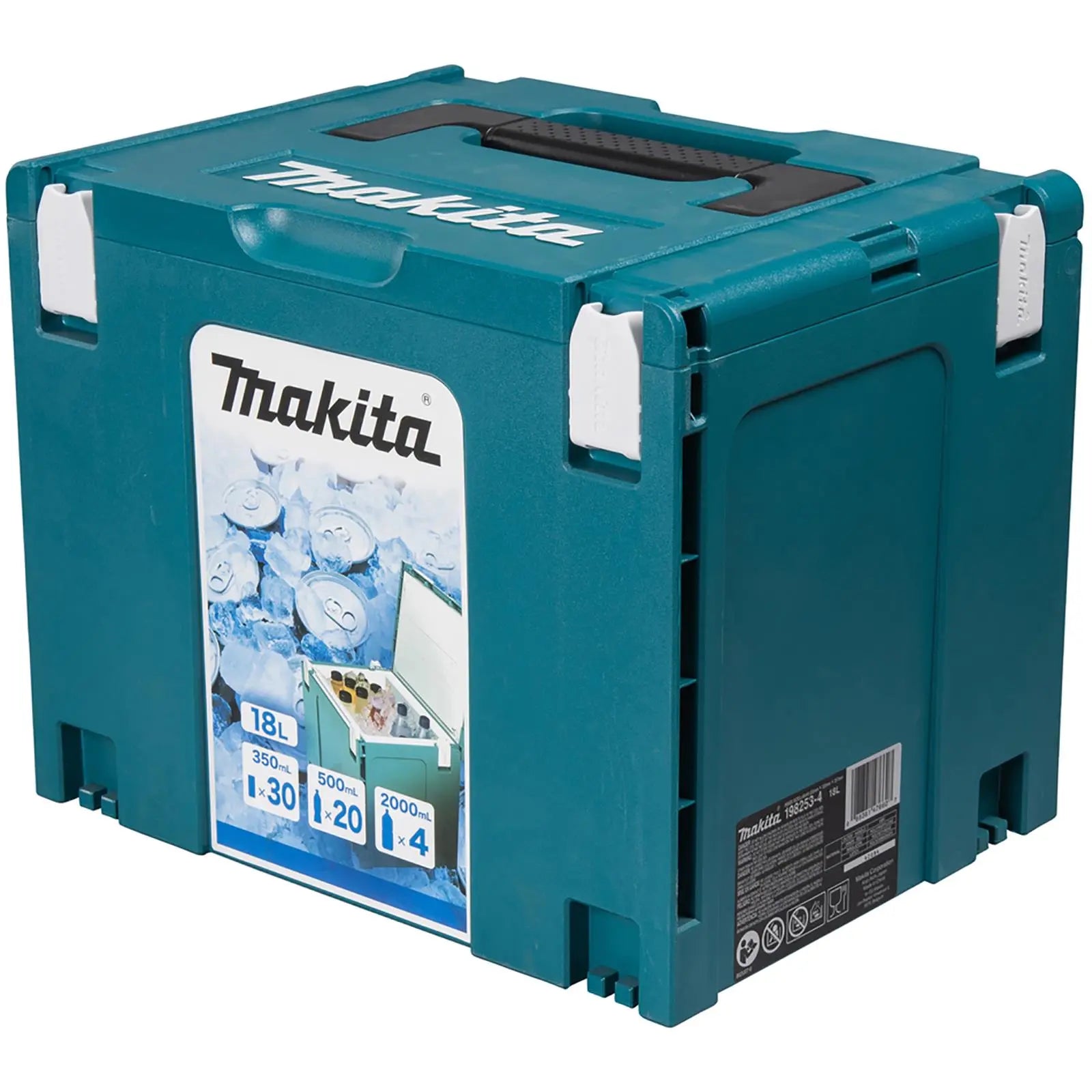 Makita Cool Box Makpac Connector Case Type 4 18 Litres 198253-4  White Rose Tools