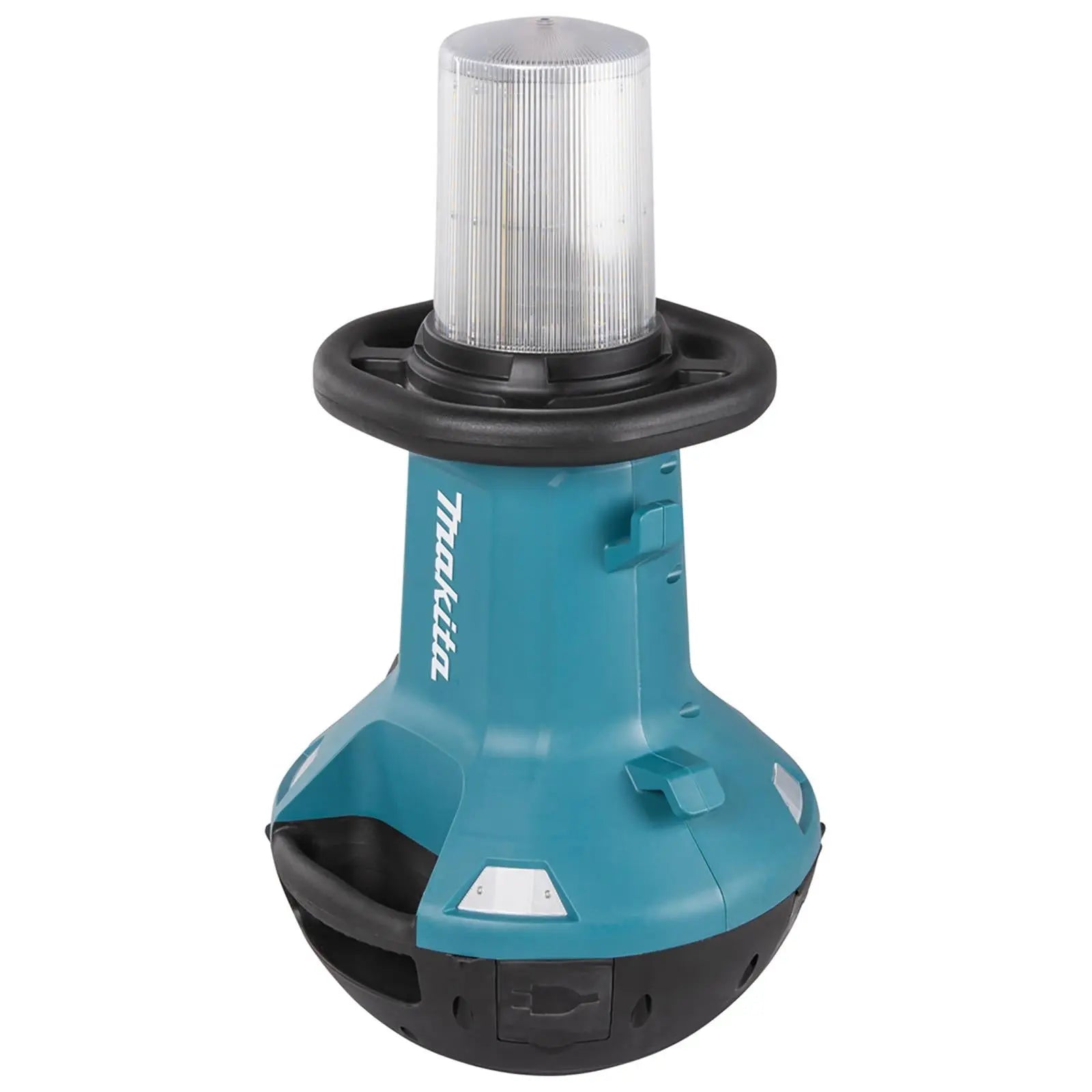 Makita Cordless Area Worklight 360 Degree LXT 14.4V 18V 240V AC Self Balancing Site Light Body Only DML810/2  White Rose Tools