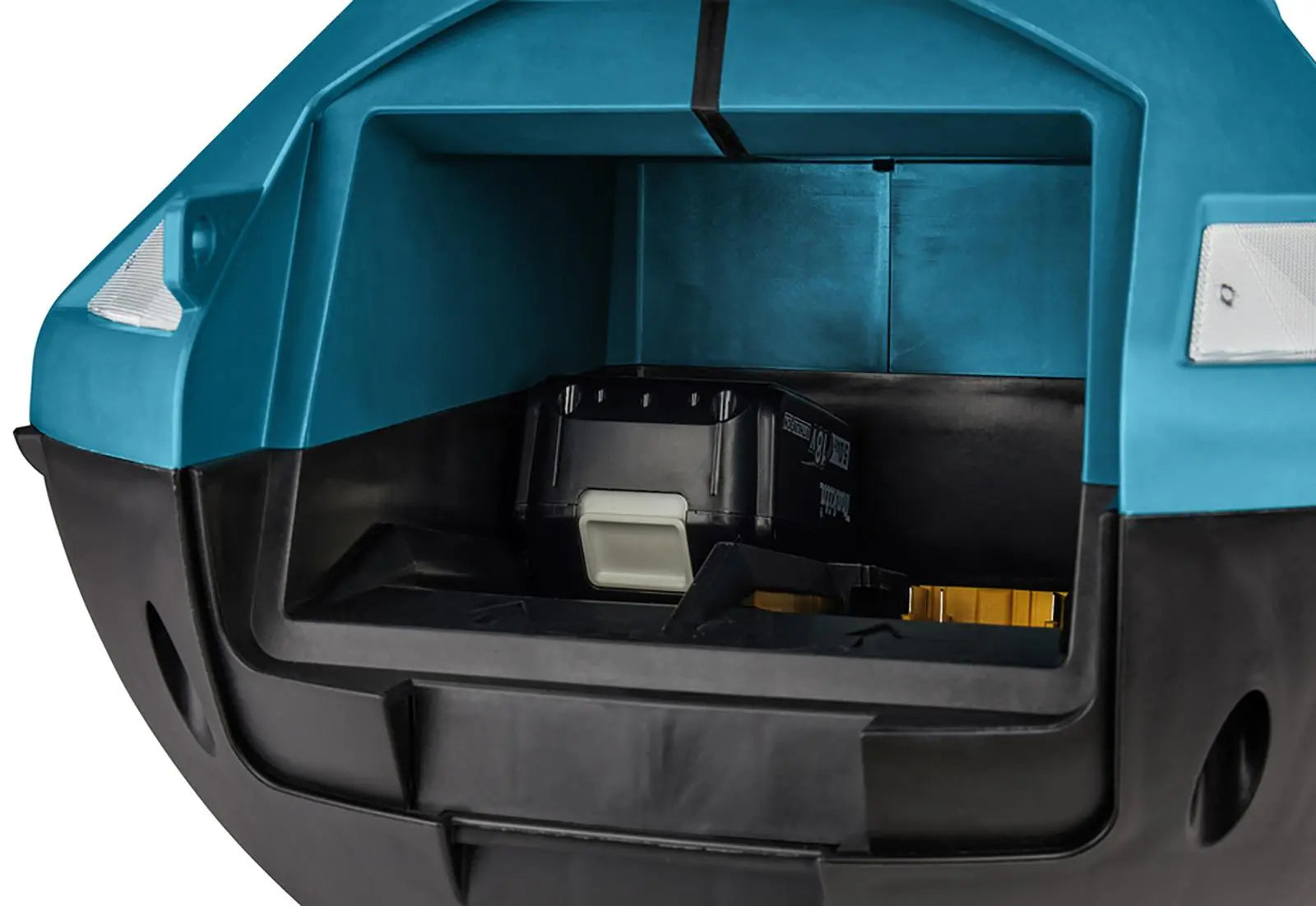 Makita Cordless Area Worklight 360 Degree LXT 14.4V 18V 240V AC Self Balancing Site Light Body Only DML810/2  White Rose Tools