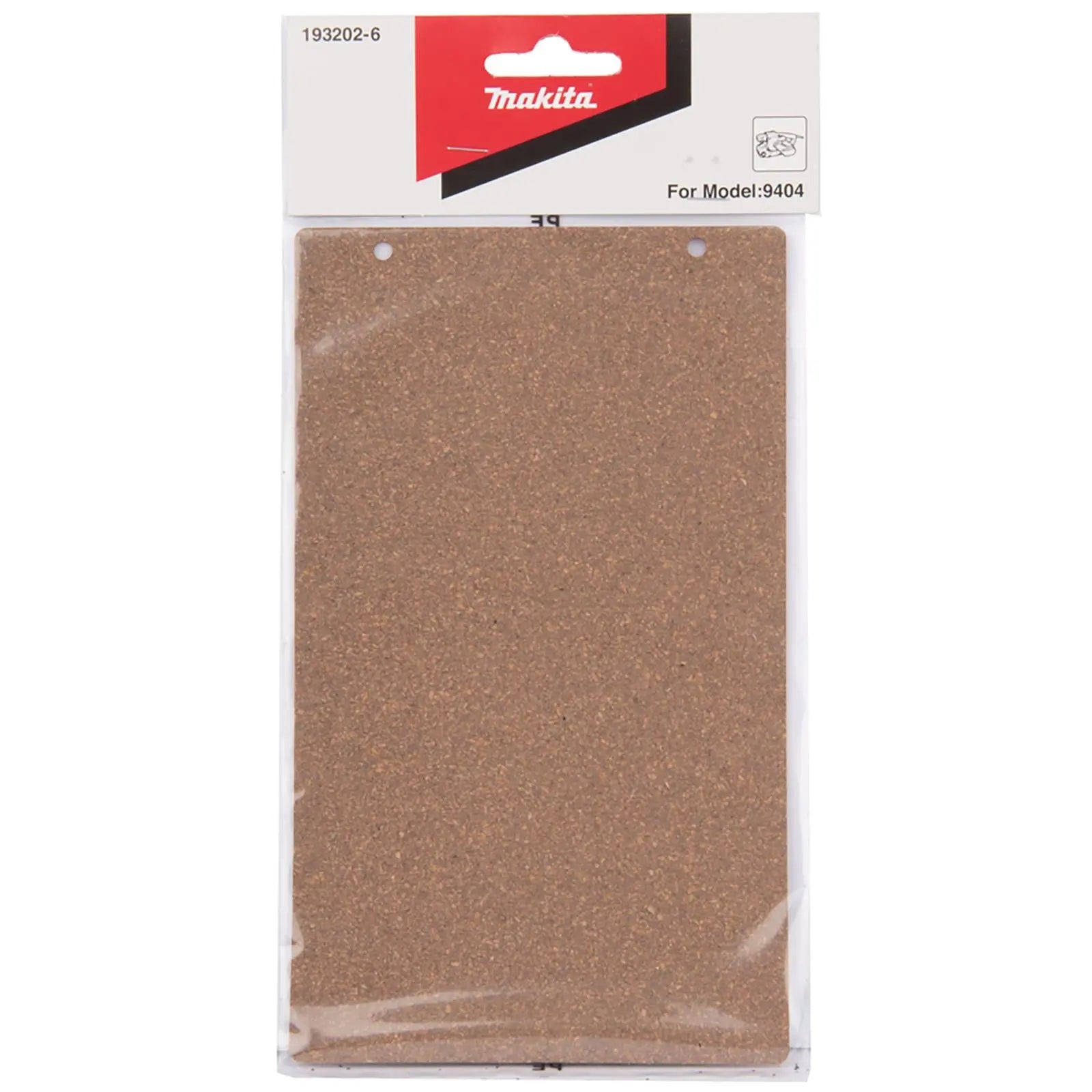 Makita Cork Rubber Plate for 9404 Belt Sander 193202-6  White Rose Tools