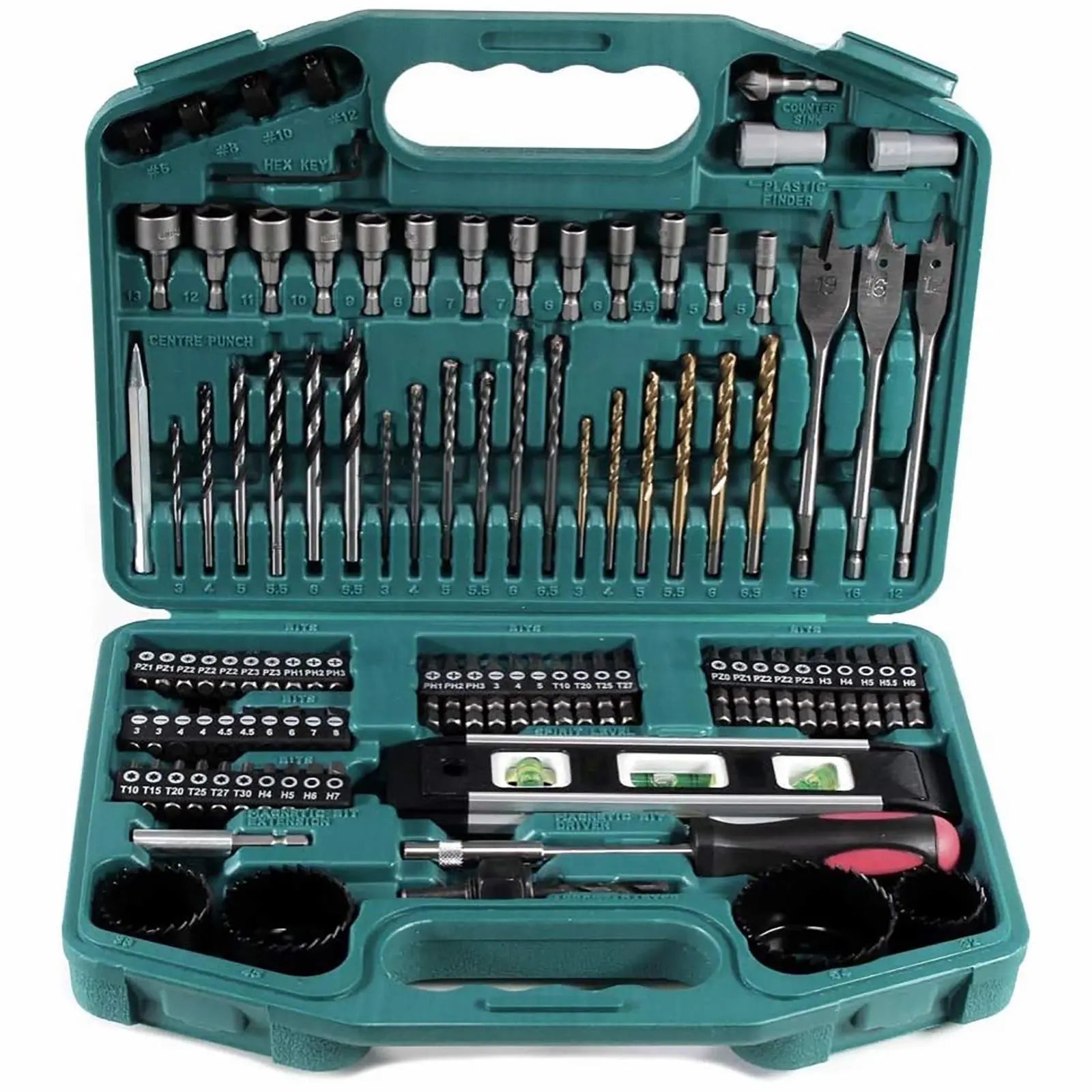 Makita Drill and Screwdriver Bit Set 101 Pieces in Carry Case P-67832  White Rose Tools