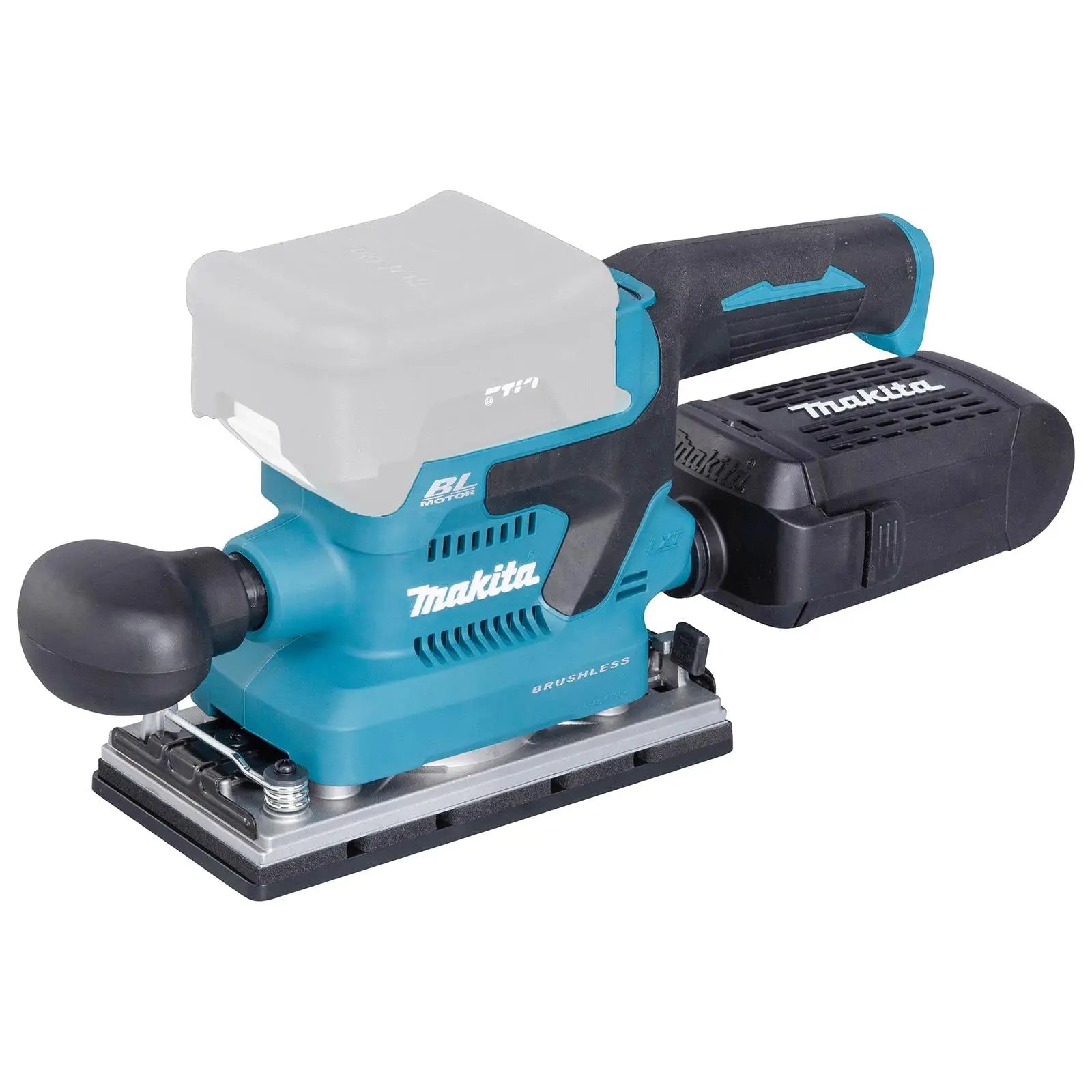 Makita Finishing Sander 18V LXT 185 x 93 mm Cordless Brushless Body Only DBO380Z  White Rose Tools