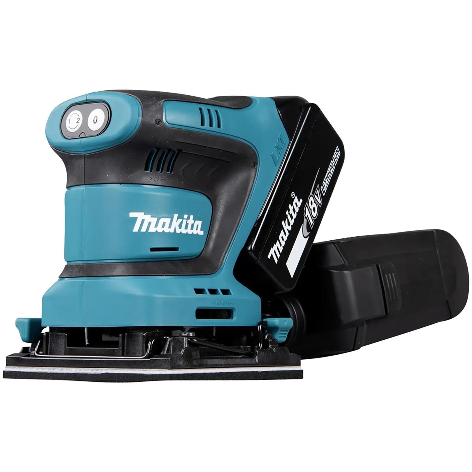 Makita Finishing Sander 18V LXT Li-ion Cordless Body Only DBO481Z White Rose Tools