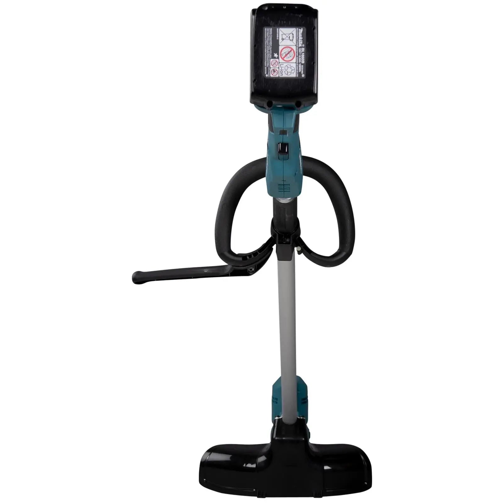 Makita Grass Trimmer Strimmer Kit 18V LXT Brushless Cordless Garden Lawn Strimming 5Ah Battery and Charger DUR194RTX2  White Rose Tools