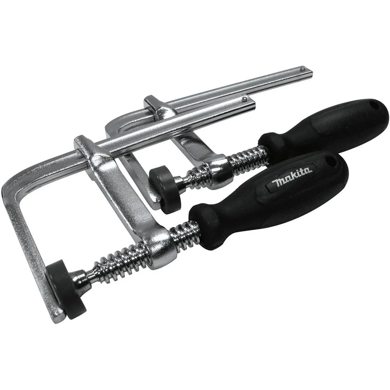 Makita Guide Rail Clamps Plunge Saw Pair 2 Pack Worktop Sink Hob Grips Vice White Rose Tools