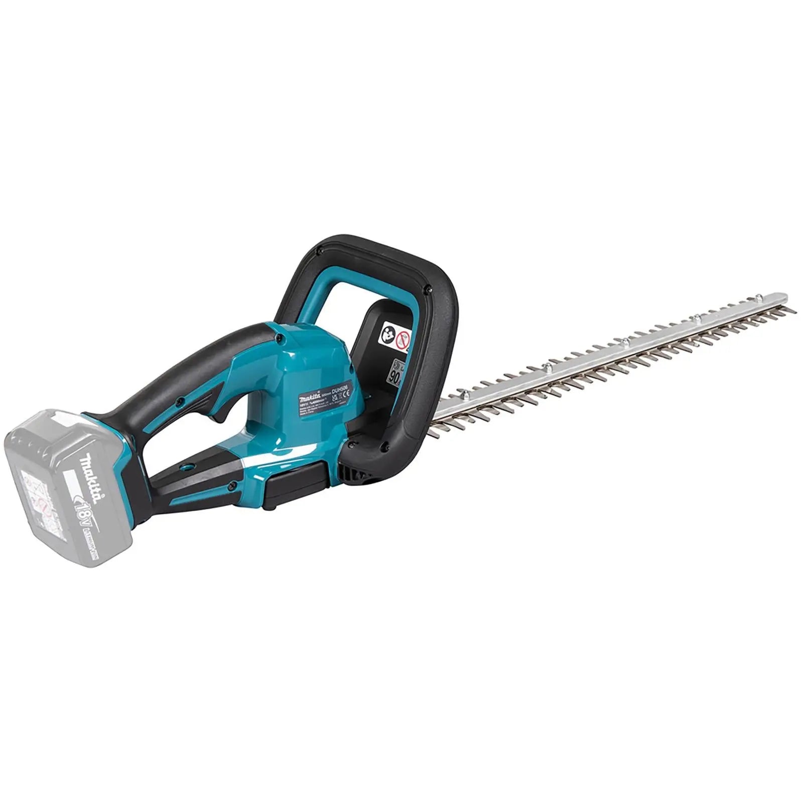 Makita Hedge Trimmer 50cm 18V LXT Li-ion Brushless Cordless Garden Bush Cutter Cutting Bare Unit Body Only DUH506Z  White Rose Tools