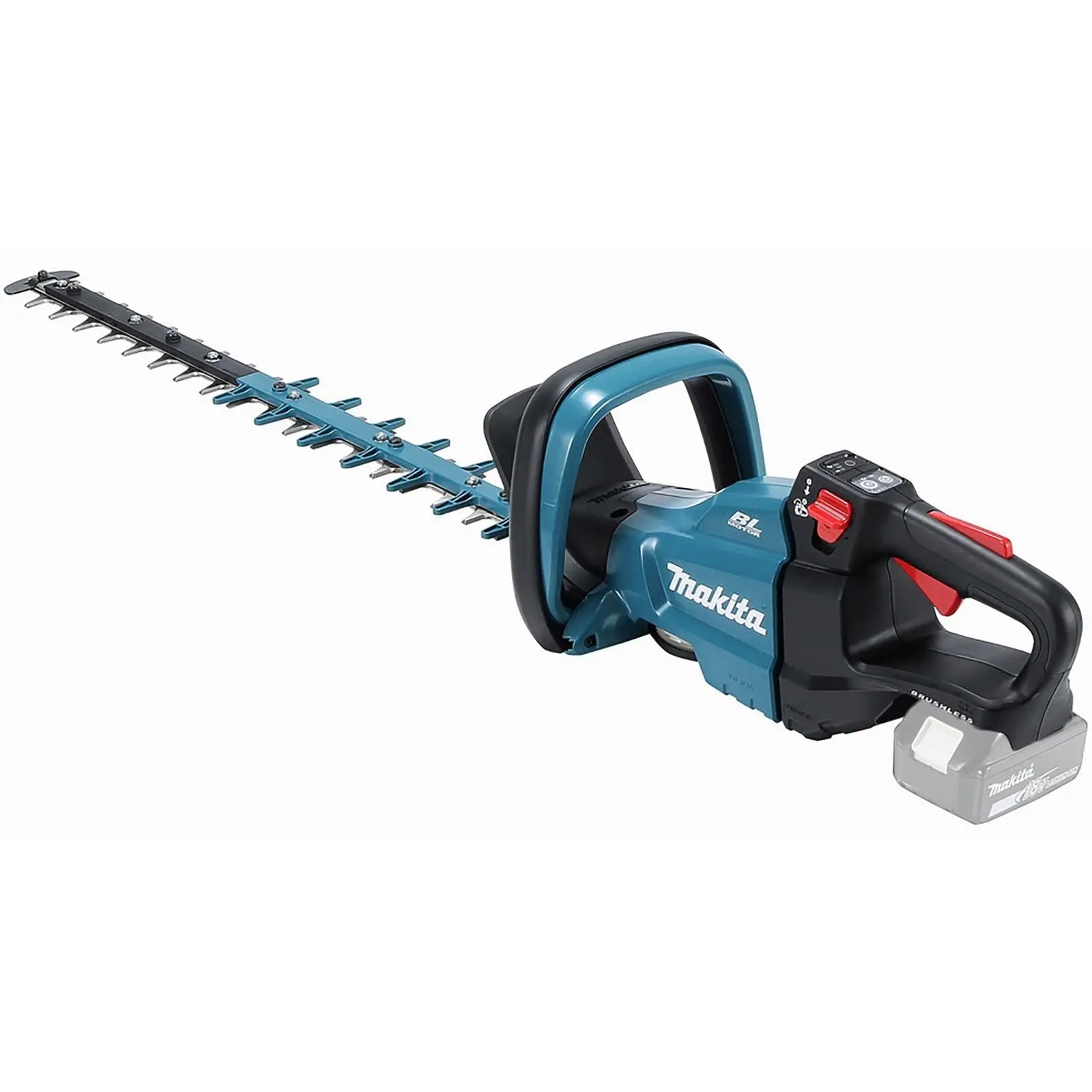 Makita Hedge Trimmer 60cm 18V LXT Li-ion Brushless Cordless Garden Bush Cutter Cutting Bare Unit Body Only DUH601Z  White Rose Tools