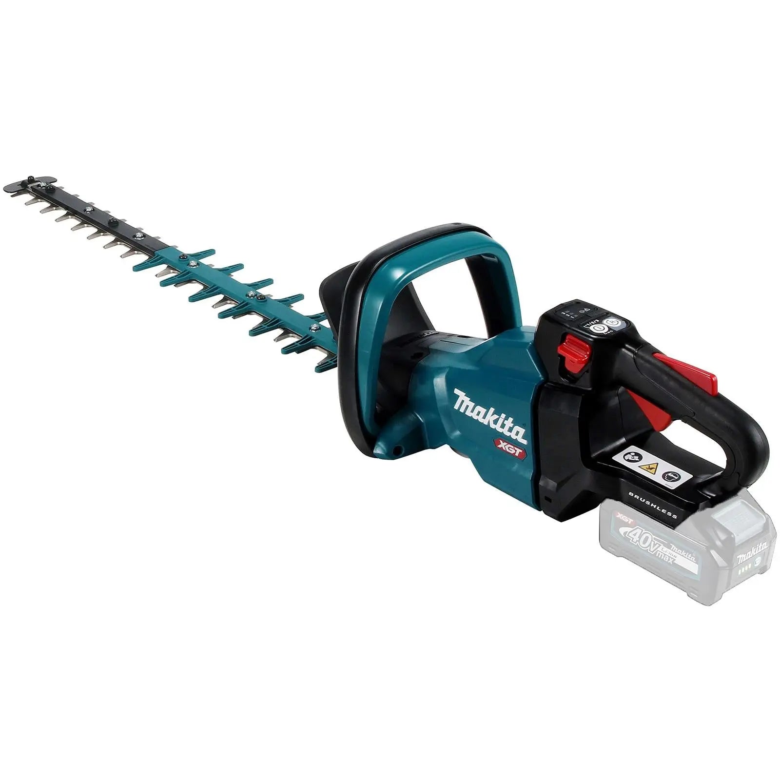 Makita Hedge Trimmer 60cm 40V XGT Li-ion Brushless Cordless Garden Bush Cutter Cutting Bare Unit Body Only UH004GZ  White Rose Tools