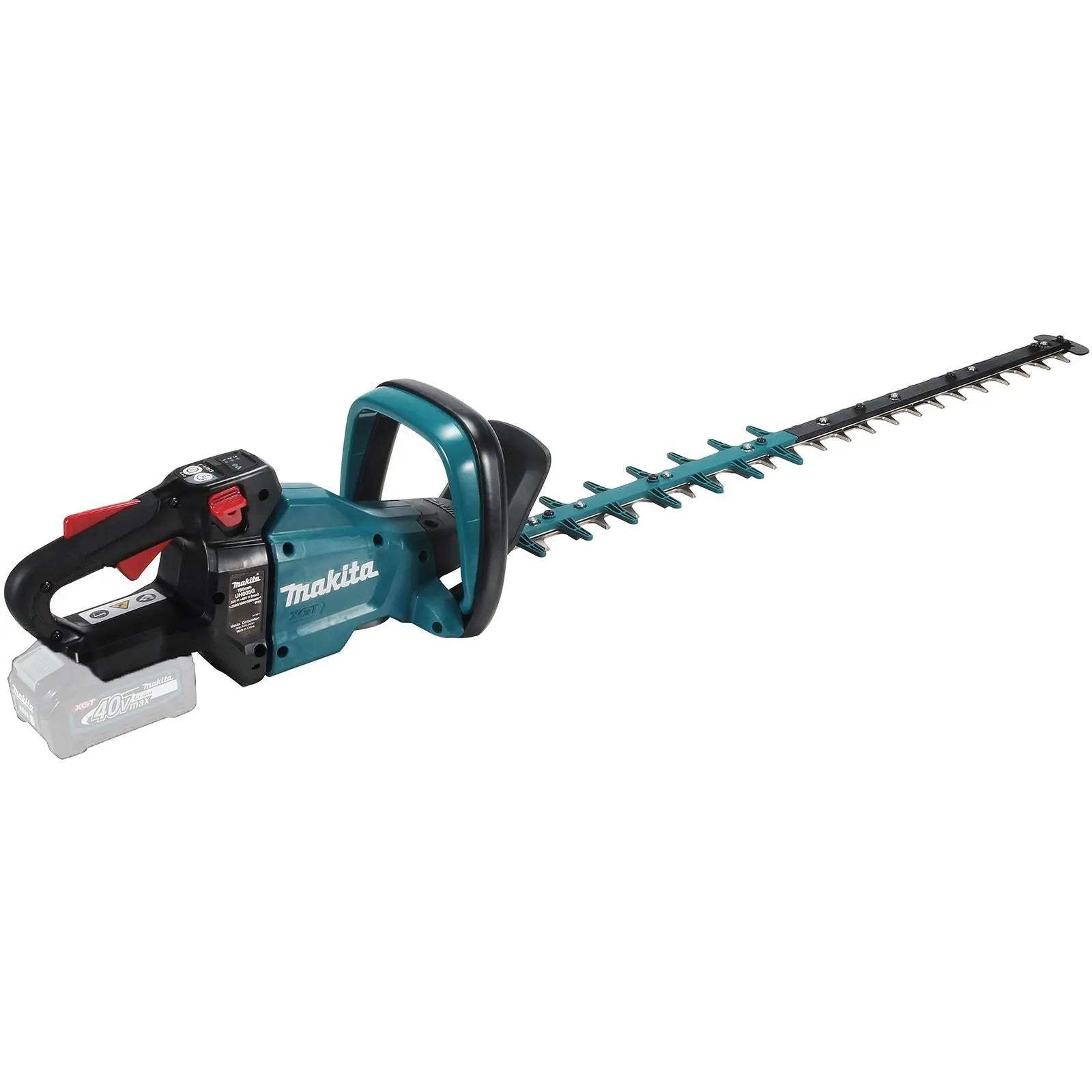 Makita Hedge Trimmer 75cm 40V XGT Li-ion Brushless Cordless Garden Bush Cutter Cutting Bare Unit Body Only UH005GZ  White Rose Tools