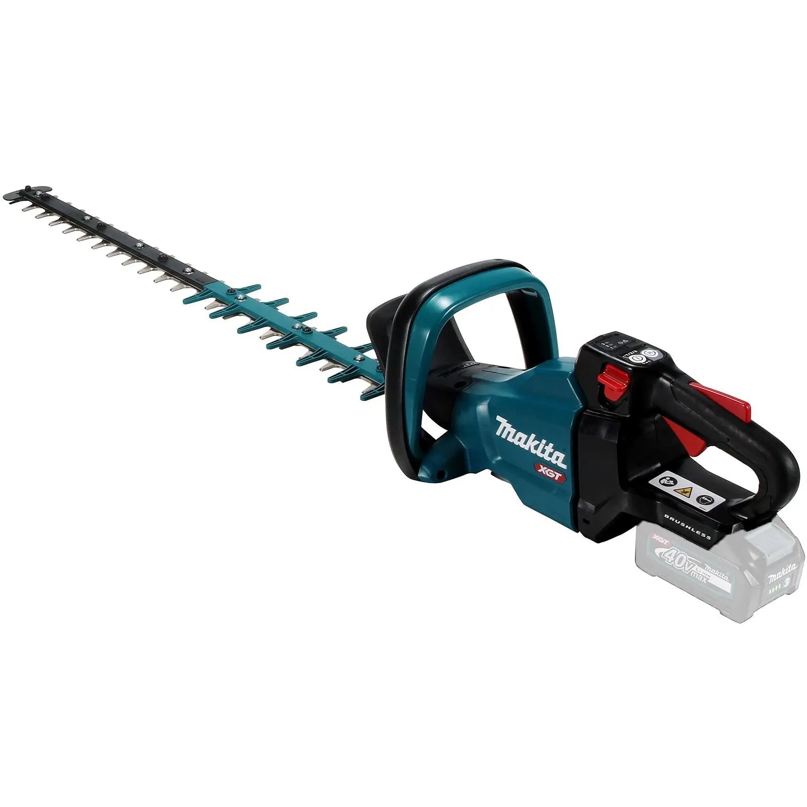 Makita Hedge Trimmer 75cm 40V XGT Li-ion Brushless Cordless Garden Bush Cutter Cutting Bare Unit Body Only UH005GZ  White Rose Tools