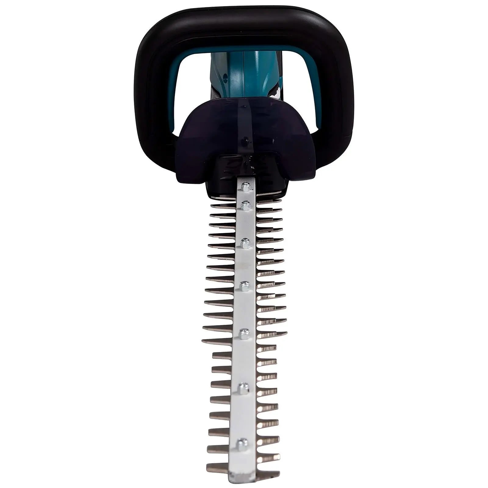 Makita Hedge Trimmer Kit 60cm 18V LXT Li-ion Brushless Cordless 5Ah Battery and Charger Garden Bush Cutter Cutting DUH607RT  White Rose Tools