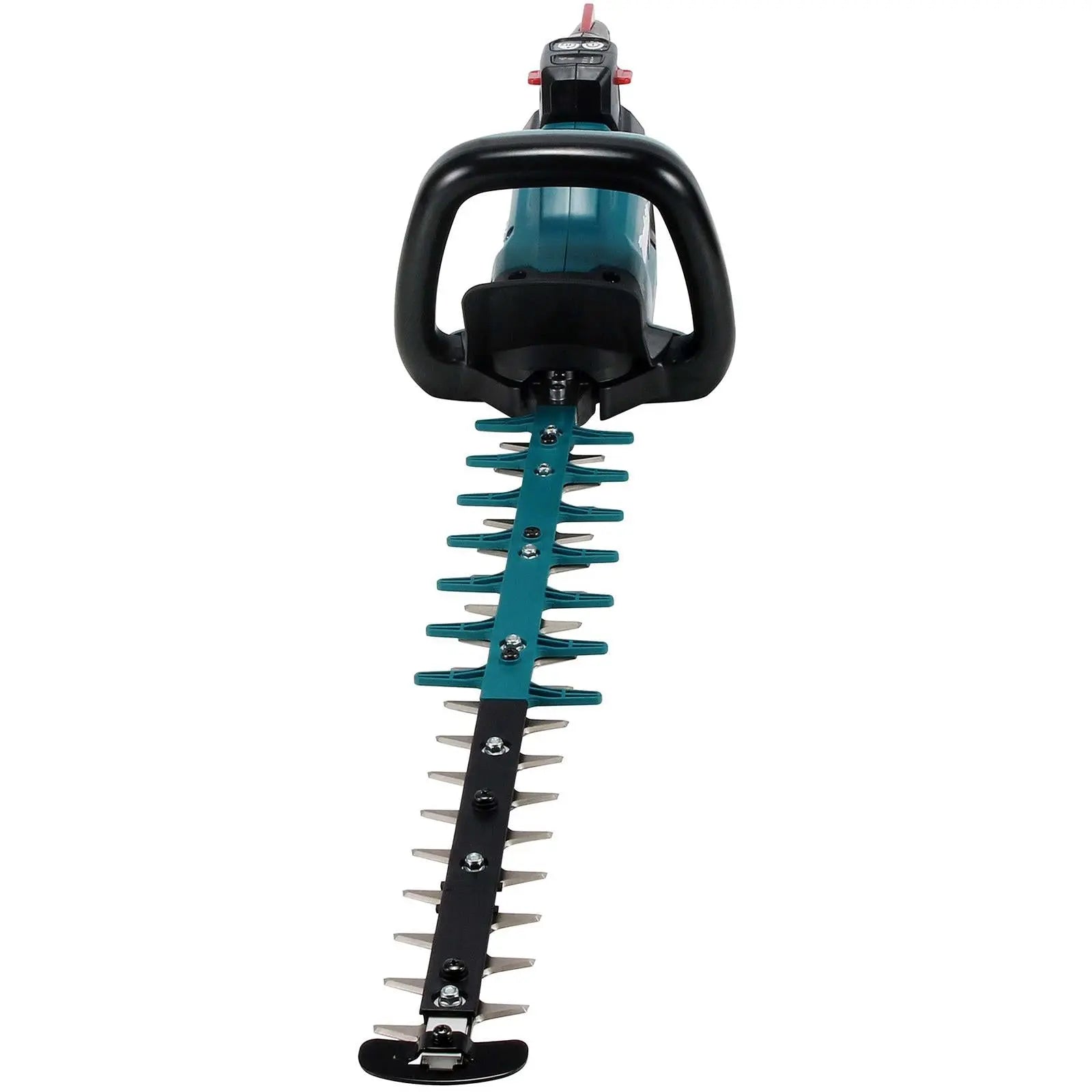 Makita Hedge Trimmer Kit 60cm 40V XGT Li-ion Brushless Cordless 2 x 2.5Ah Battery and Rapid Charger Garden Bush Cutter Cutting UH004GD201  White Rose Tools