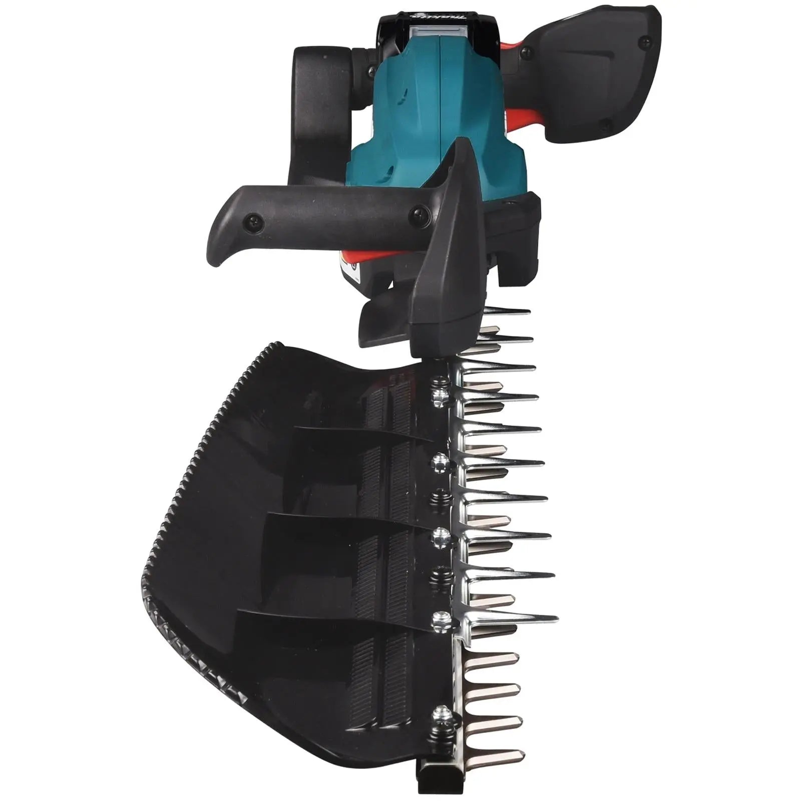 Makita Hedge Trimmer Kit 60cm 40V XGT Li-ion Brushless Cordless 2 x 2.5Ah Battery and Rapid Charger Garden Bush Cutter Cutting UH013GD202  White Rose Tools