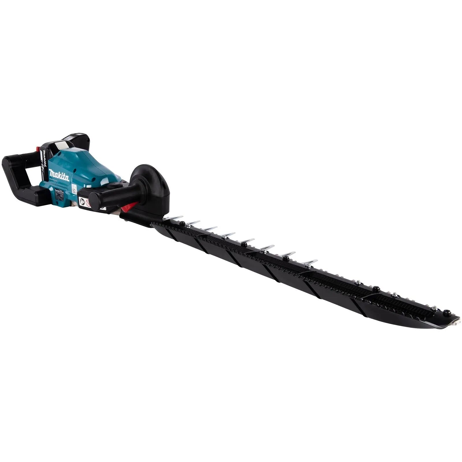 Makita Hedge Trimmer Kit 75cm 18V LXT Li-ion Brushless Cordless 2 x 5Ah Battery and Charger Garden Bush Cutter Cutting DUH754SRT  White Rose Tools