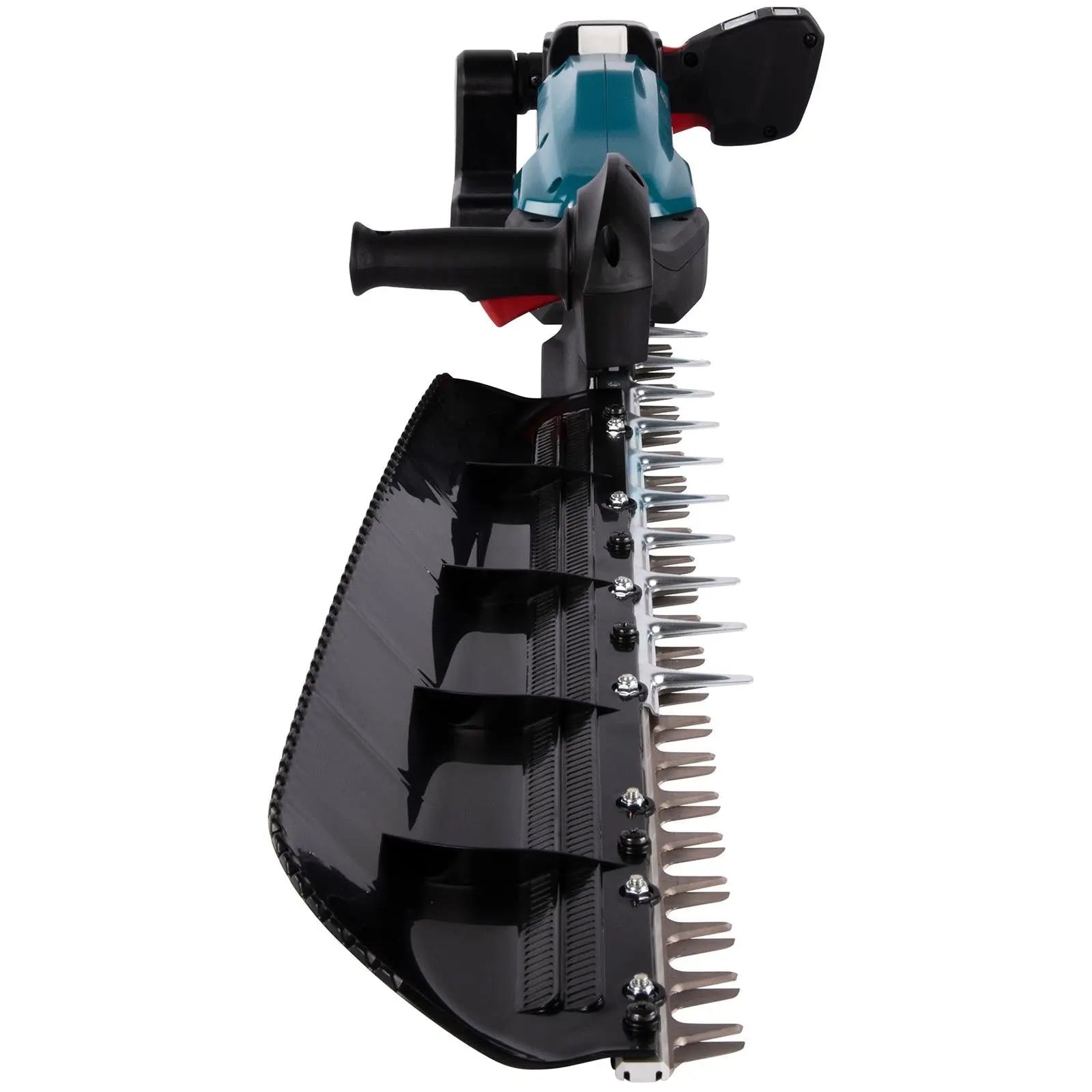 Makita Hedge Trimmer Kit 75cm 18V LXT Li-ion Brushless Cordless 2 x 5Ah Battery and Charger Garden Bush Cutter Cutting DUH754SRT  White Rose Tools