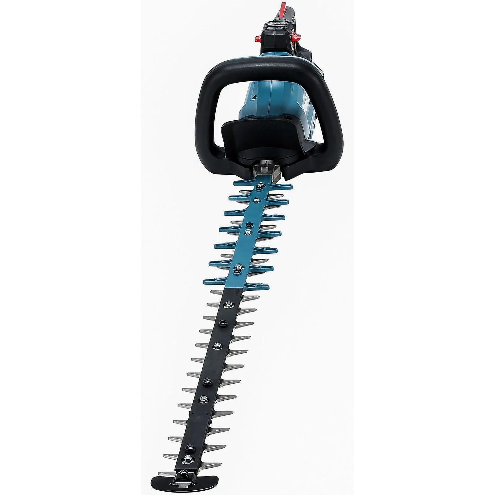 Makita Hedge Trimmer Kit 75cm 18V LXT Li-ion Brushless Cordless 5Ah Battery and Charger Garden Bush Cutter Cutting DUH751RT White Rose Tools