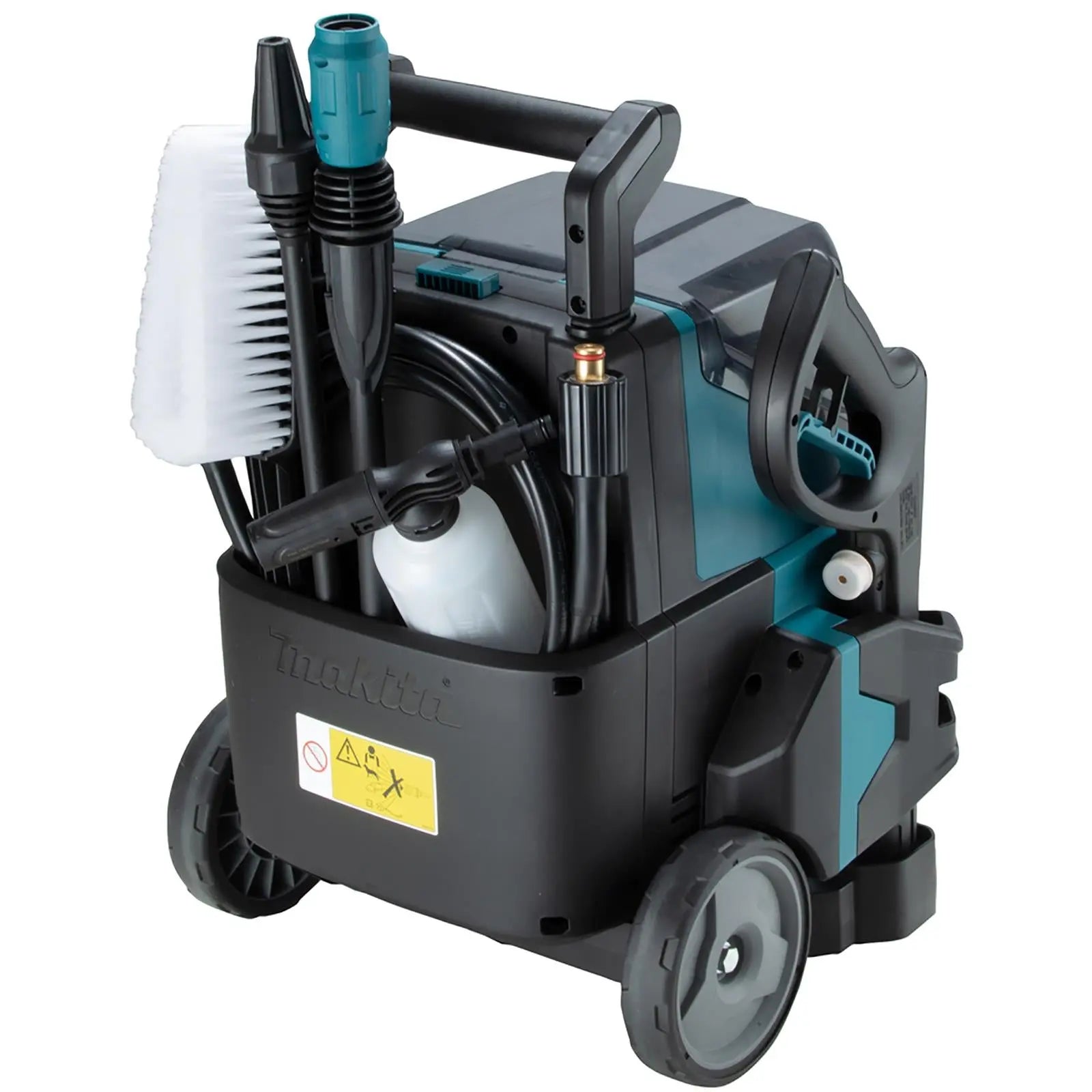 Makita High Pressure Washer 115 Bar 40V XGT Cordless Compact HW001GZ Body Only  White Rose Tools