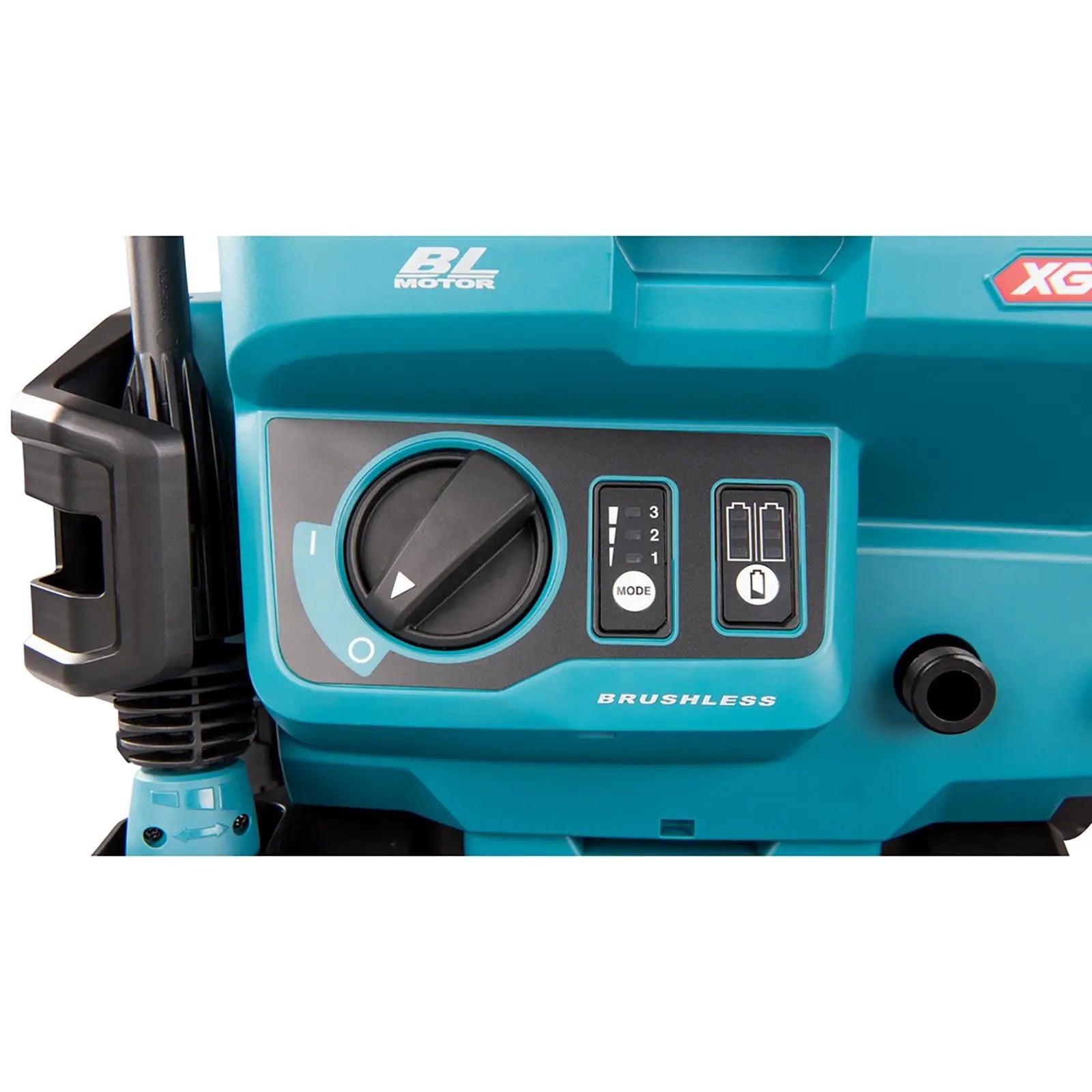 Makita High Pressure Washer 115 Bar 40V XGT Cordless Compact HW001GZ Body Only  White Rose Tools