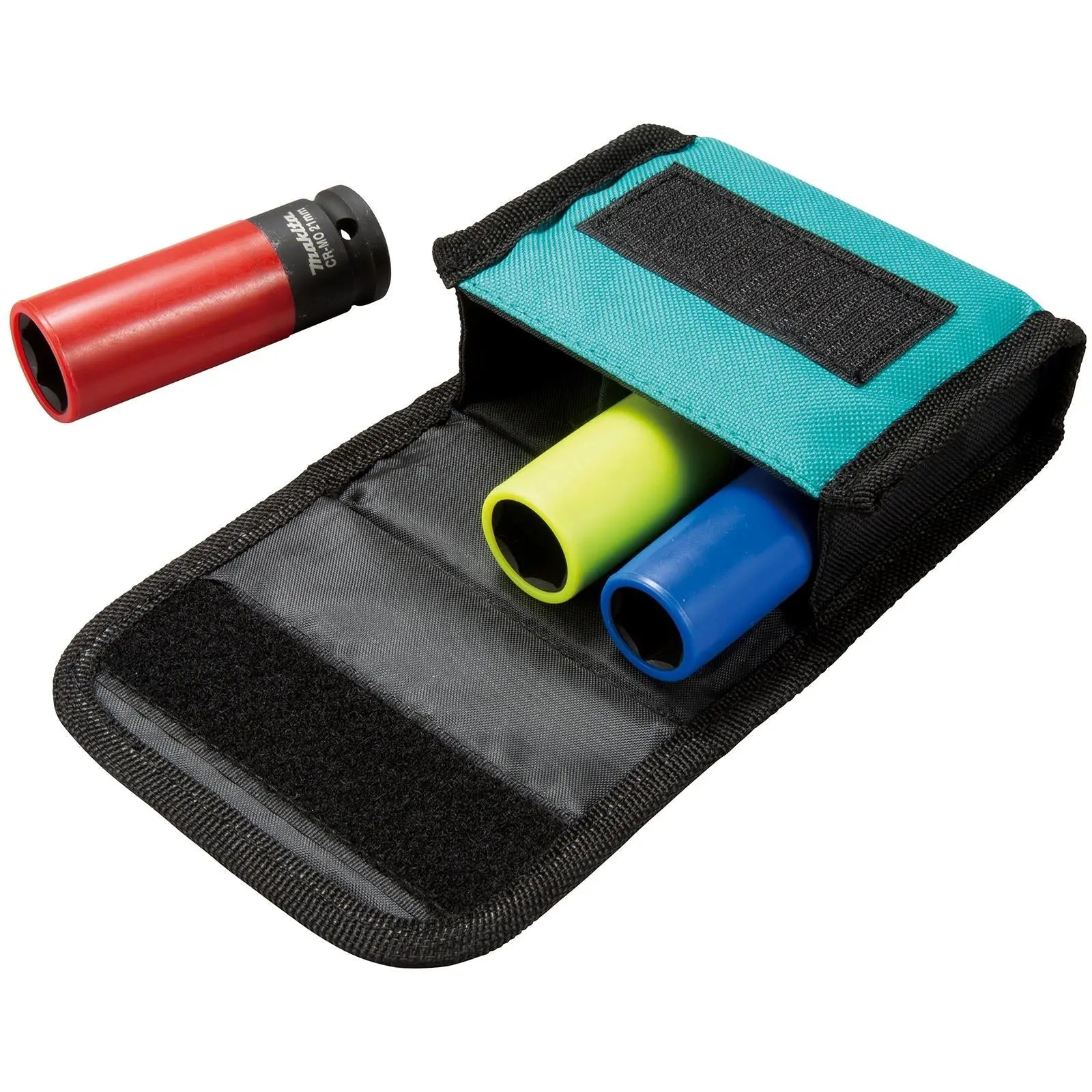 Makita Impact Deep Socket Set for Alloy Wheel Nuts 3 Piece 17mm 19mm 21mm E-12354 White Rose Tools