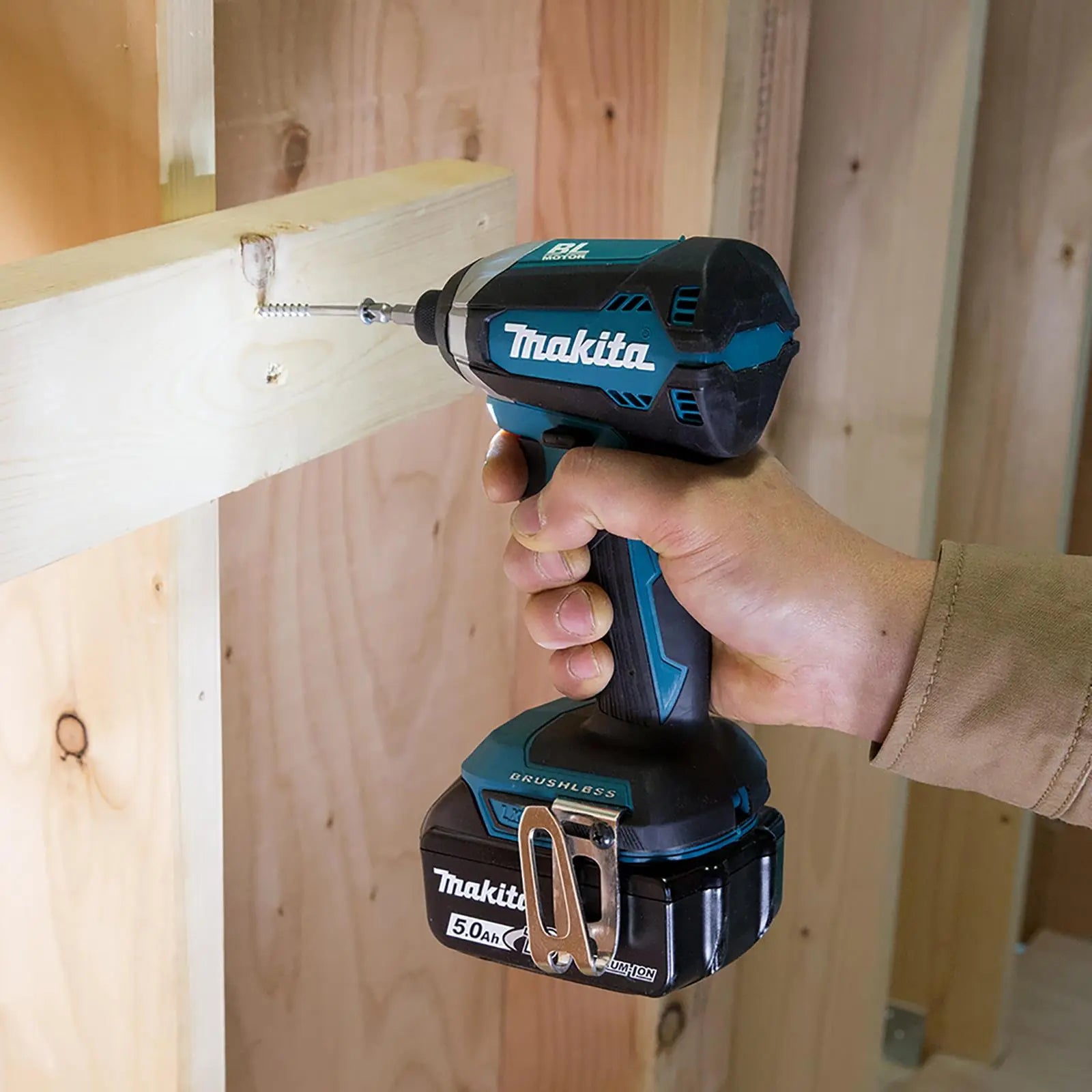 Makita Impact Driver 1/4" Hex 18V LXT Brushless Cordless 170Nm DTD153Z Body Only  White Rose Tools