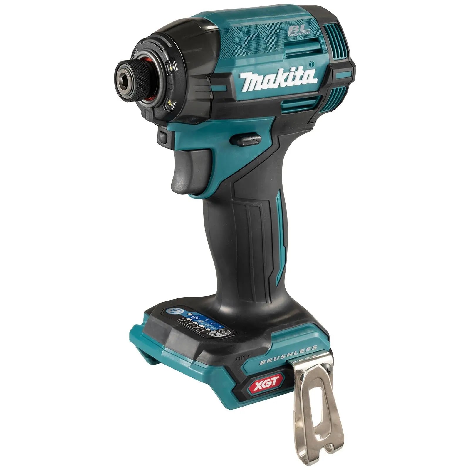 Makita Impact Driver XGT 40V Max Li-ion Brushless Cordless in Makpac Case TD002GZ04 Body Only White Rose Tools