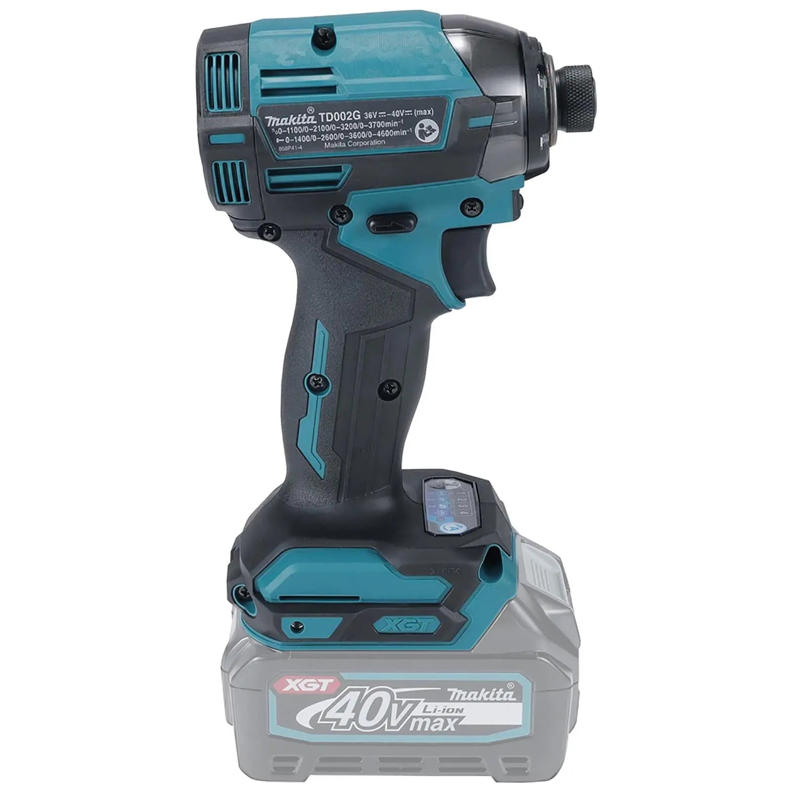 Makita Impact Driver XGT 40V Max Li-ion Brushless Cordless in Makpac Case TD002GZ04 Body Only White Rose Tools