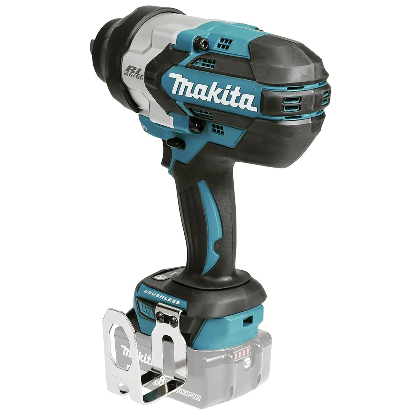 Makita Impact Wrench 1/2" Drive 18V LXT Brushless Cordless 1050 Nm Bare Unit Body Only DTW1004Z  White Rose Tools
