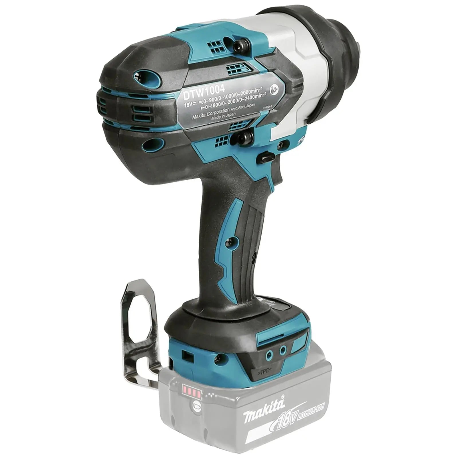 Makita Impact Wrench 1/2" Drive 18V LXT Brushless Cordless 1050 Nm Bare Unit Body Only DTW1004Z  White Rose Tools