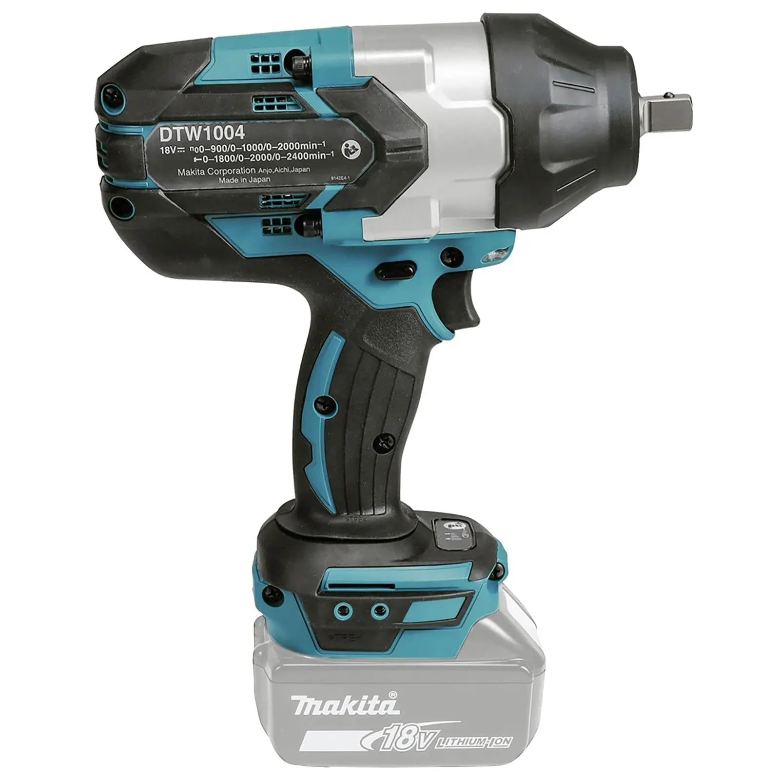 Makita Impact Wrench 1/2" Drive 18V LXT Brushless Cordless 1050 Nm Bare Unit Body Only DTW1004Z  White Rose Tools