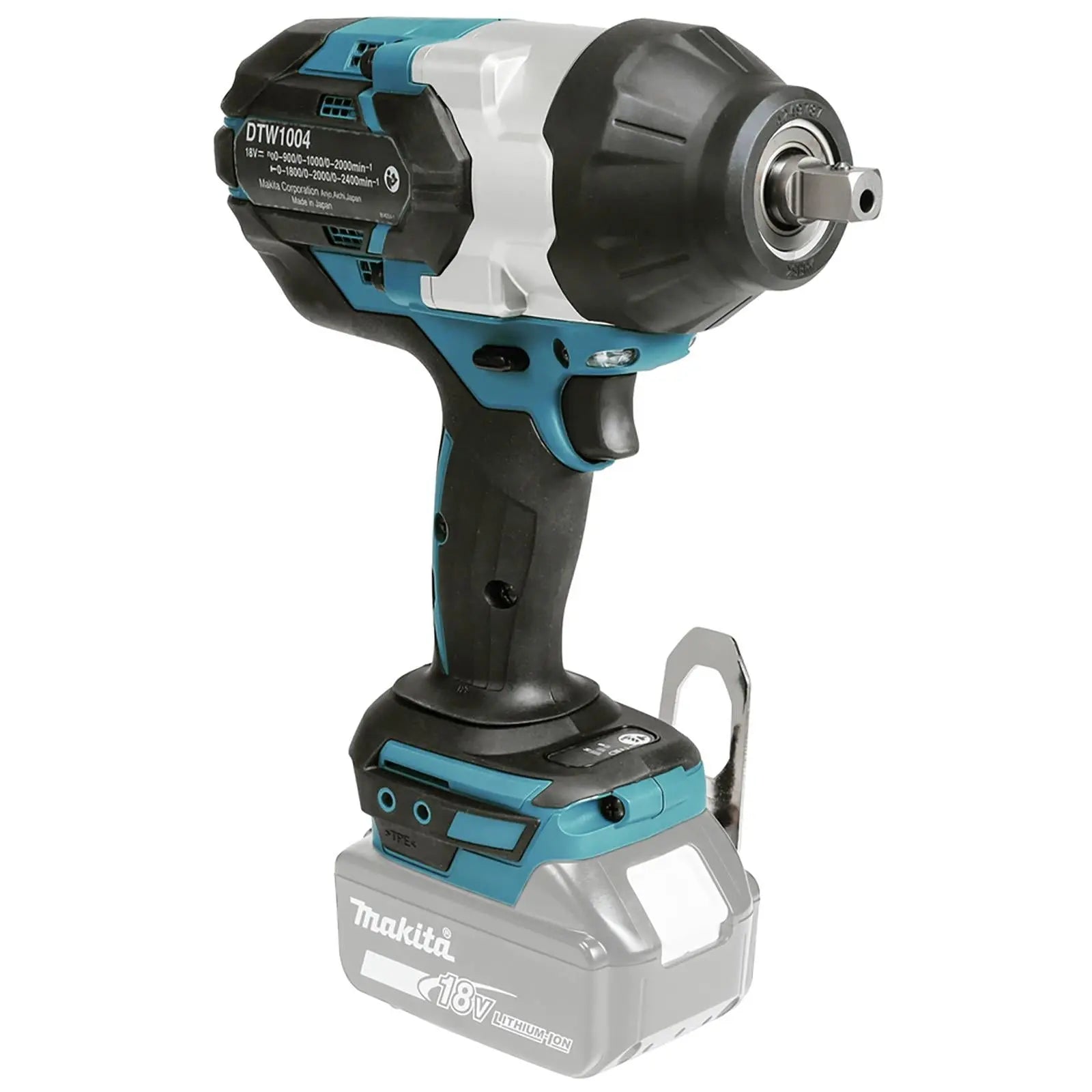 Makita Impact Wrench 1/2" Drive 18V LXT Brushless Cordless 1050 Nm Bare Unit Body Only DTW1004Z  White Rose Tools