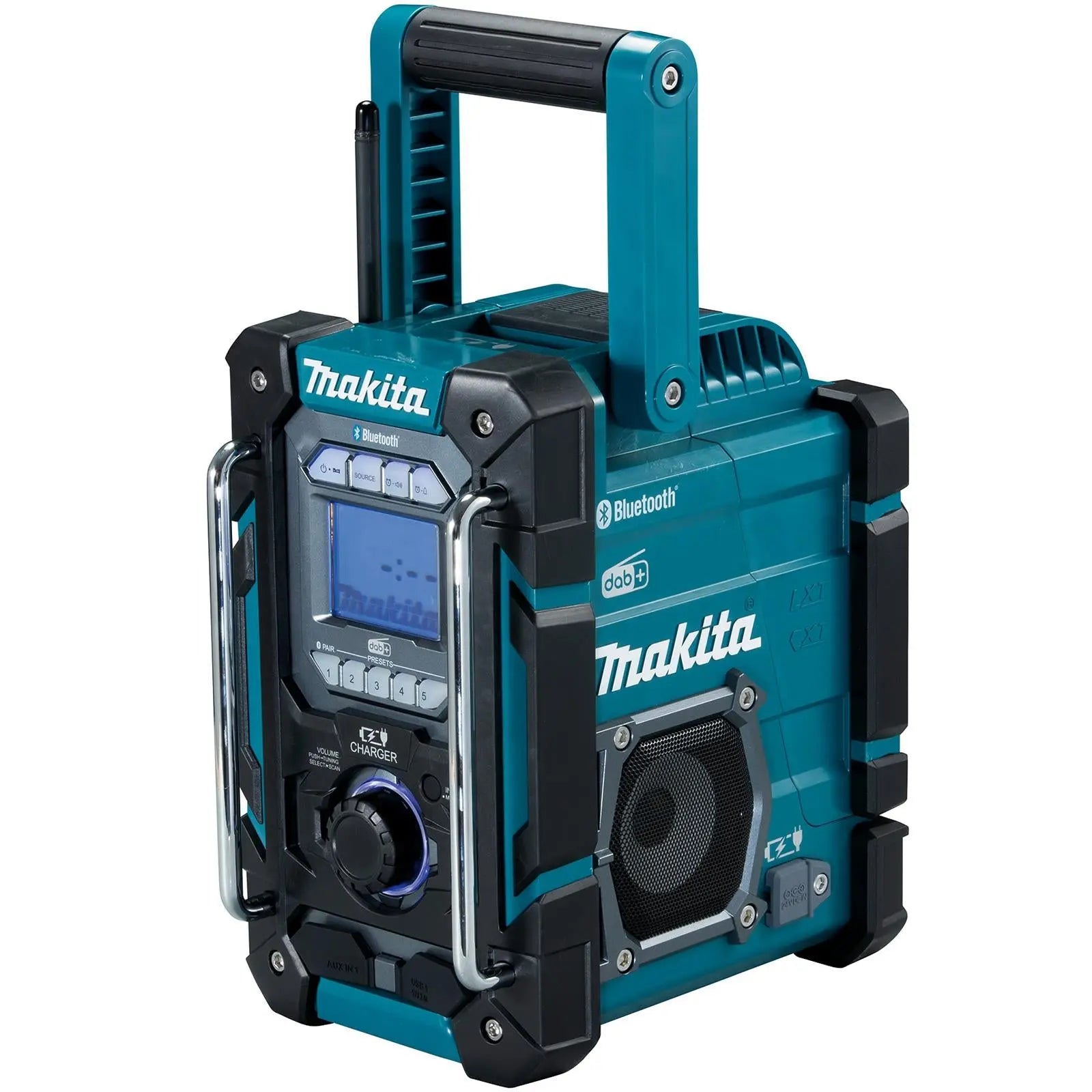 Makita Job Site Radio Speaker Stero Cordless Bluetooth DAB Charger 18V CXT LXT Li-ion DMR301 White Rose Tools