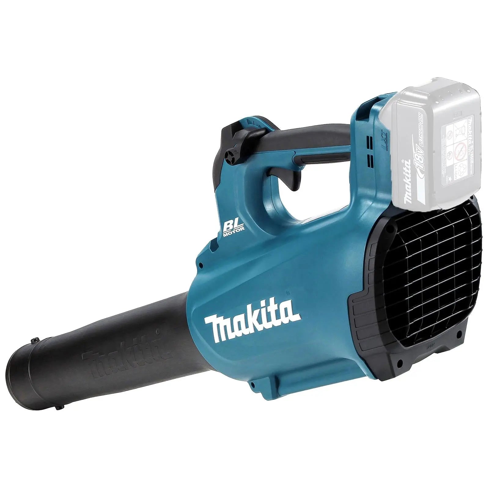 Makita Leaf Blower 18V LXT Brushless Cordless 10.9N Garden Grass Clippings Construction Bare Unit Body Only DUB184Z  White Rose Tools