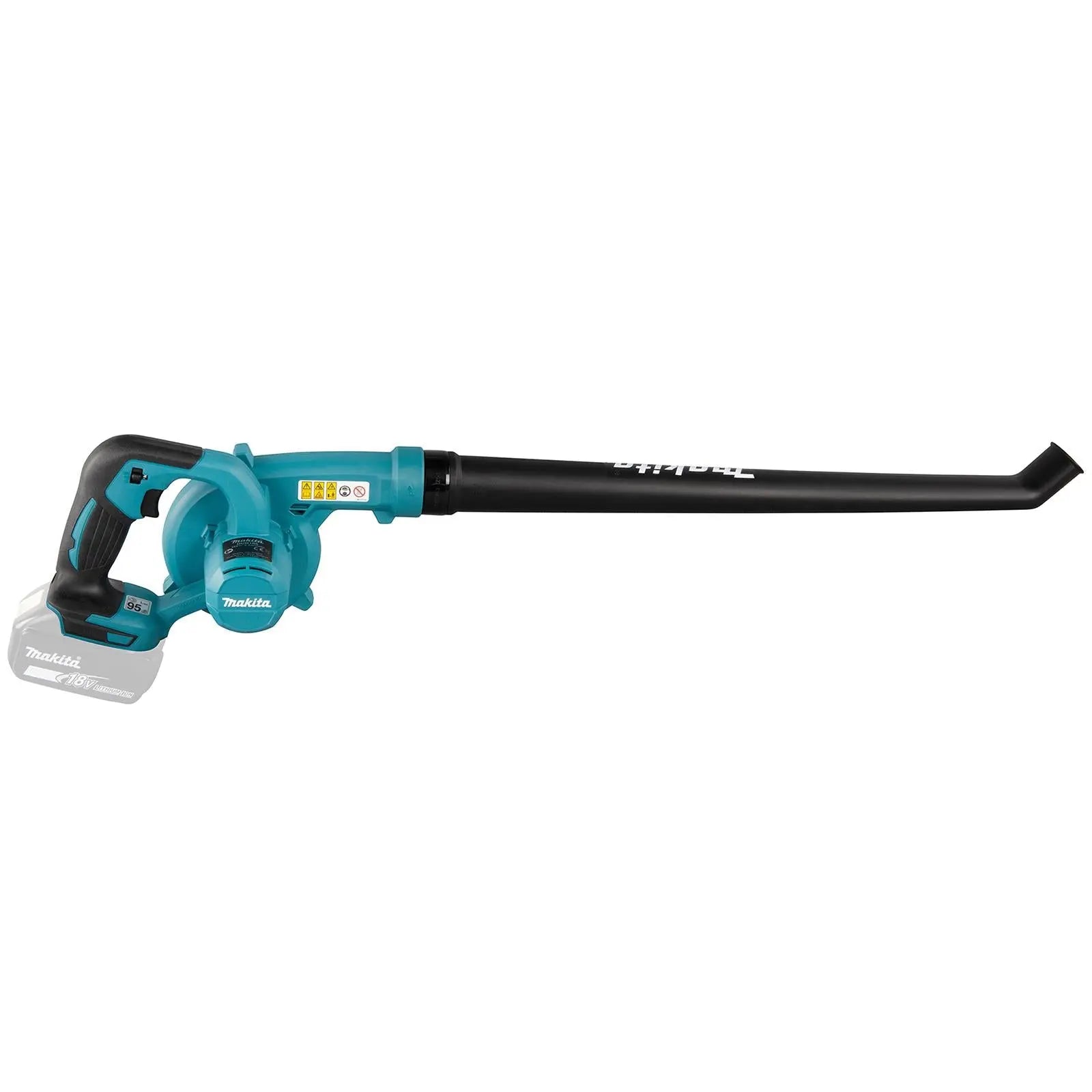 Makita Leaf Blower 18V LXT Cordless 2.5N Long Tube Garden Grass Clippings Construction Bare Unit Body Only DUB186Z  White Rose Tools