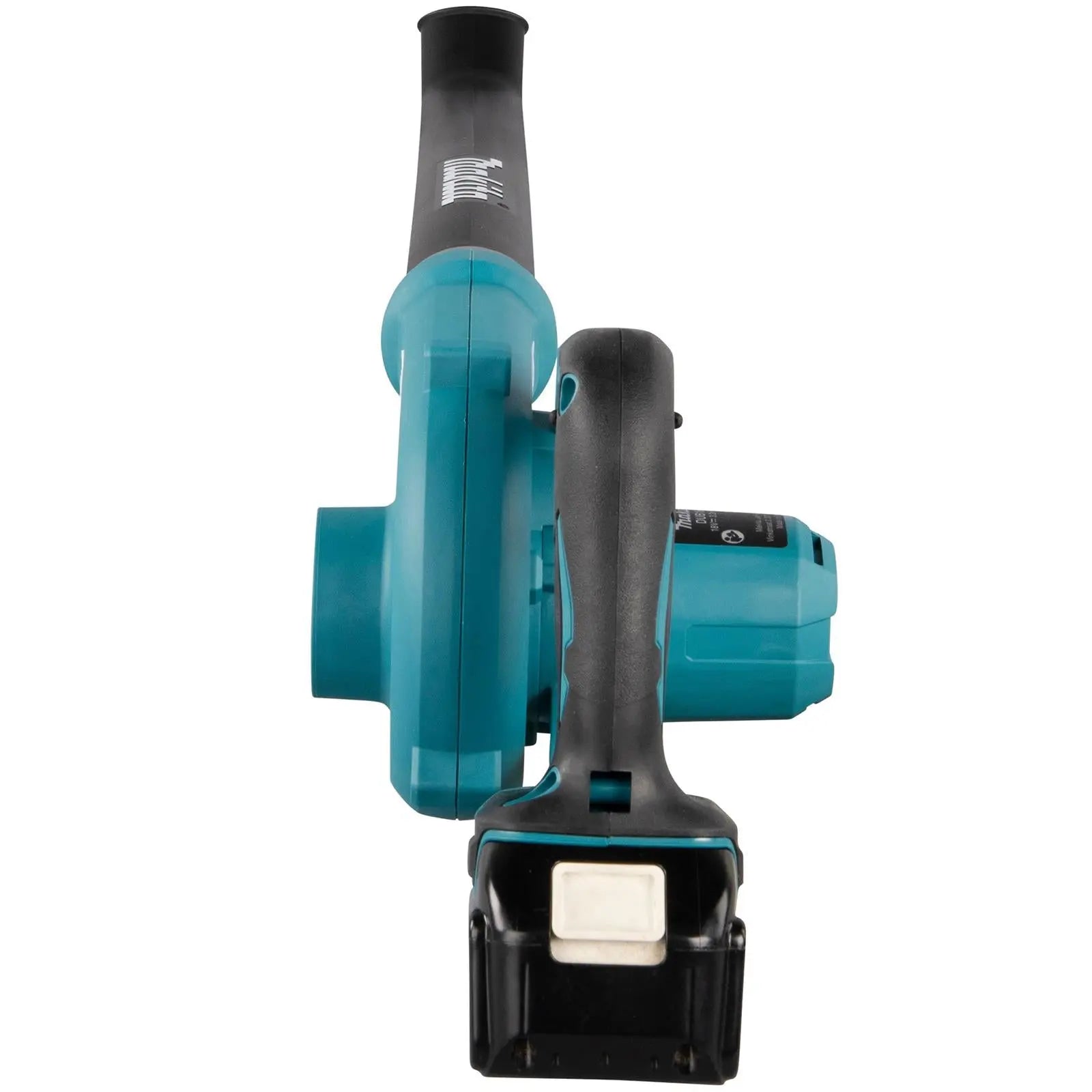 Makita Leaf Blower Kit 18V LXT 5Ah Battery and Charger Cordless 2.5N Long Tube Garden Grass Clippings Construction DUB186RT  White Rose Tools