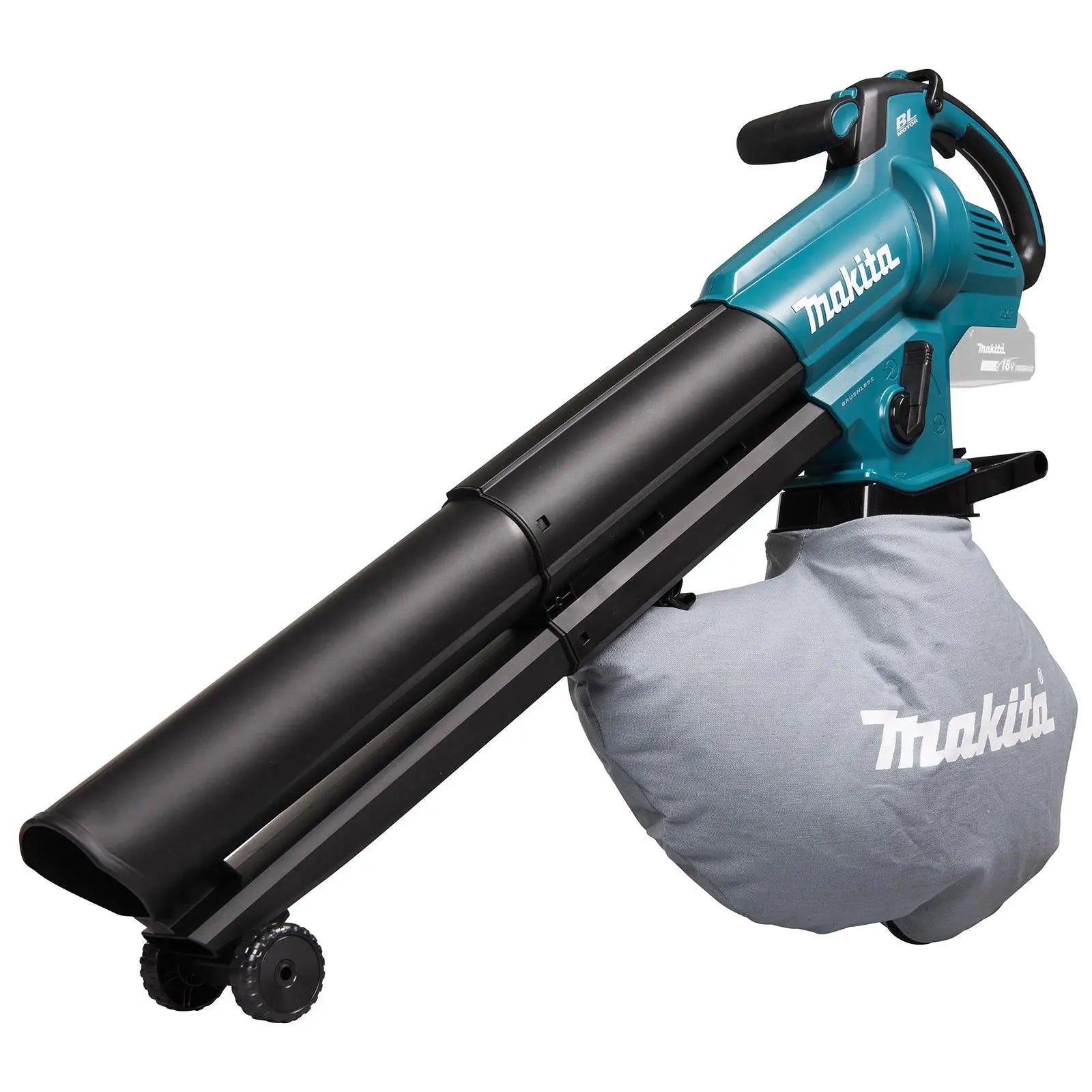 Makita Leaf Blower Vacuum 18V LXT Brushless Cordless Garden Grass Clippings Bare Unit Body Only DUB187Z White Rose Tools