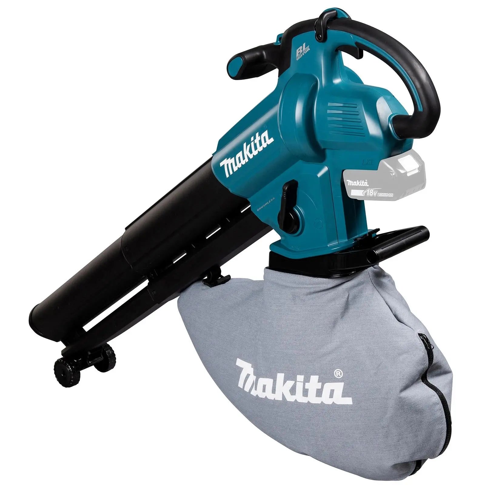 Makita Leaf Blower Vacuum 18V LXT Brushless Cordless Garden Grass Clippings Bare Unit Body Only DUB187Z  White Rose Tools