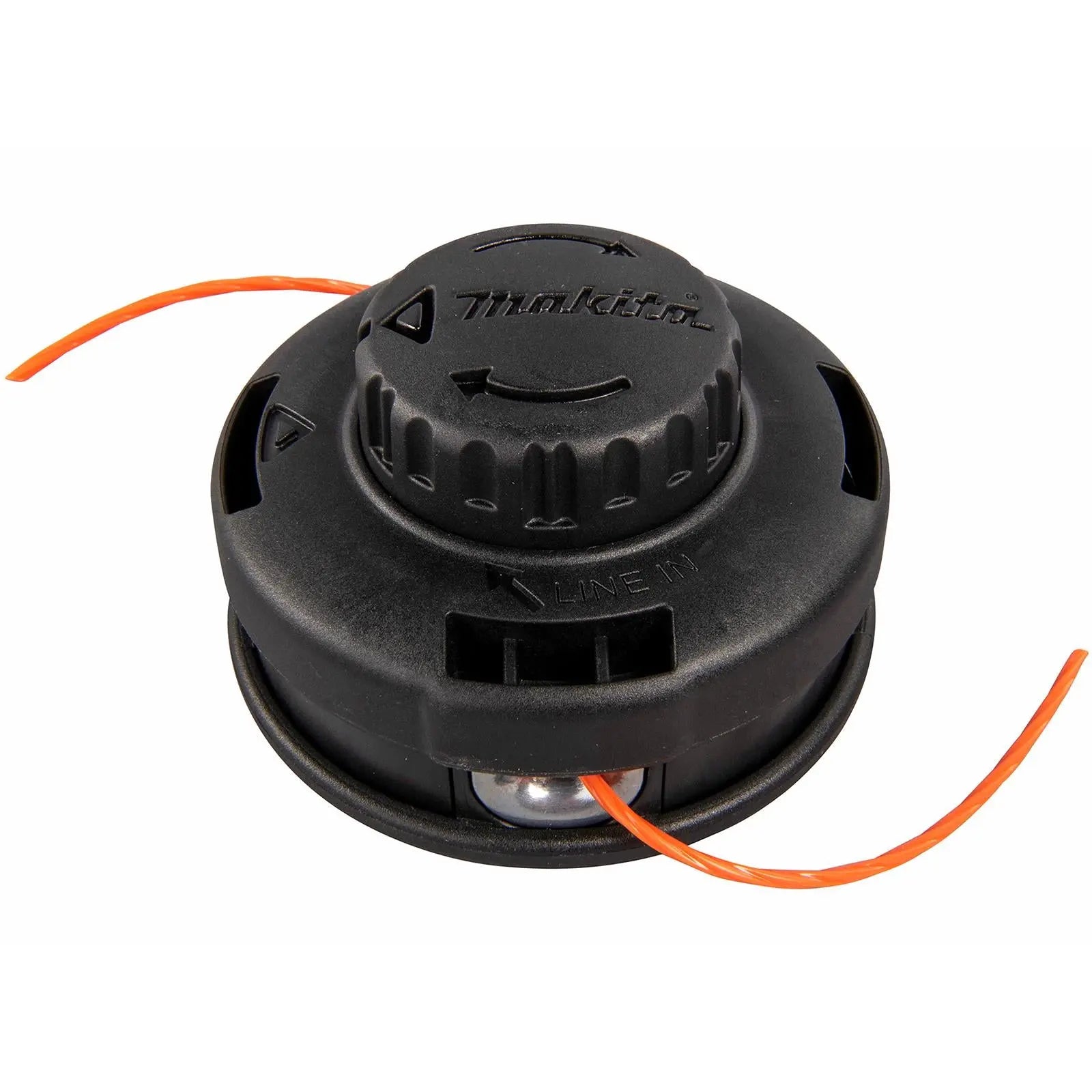 Makita Line Trimmer Head Bump and Feed Tap and Go Strimmer 2.4mm x 3.0m M10 x 1.25 LH White Rose Tools